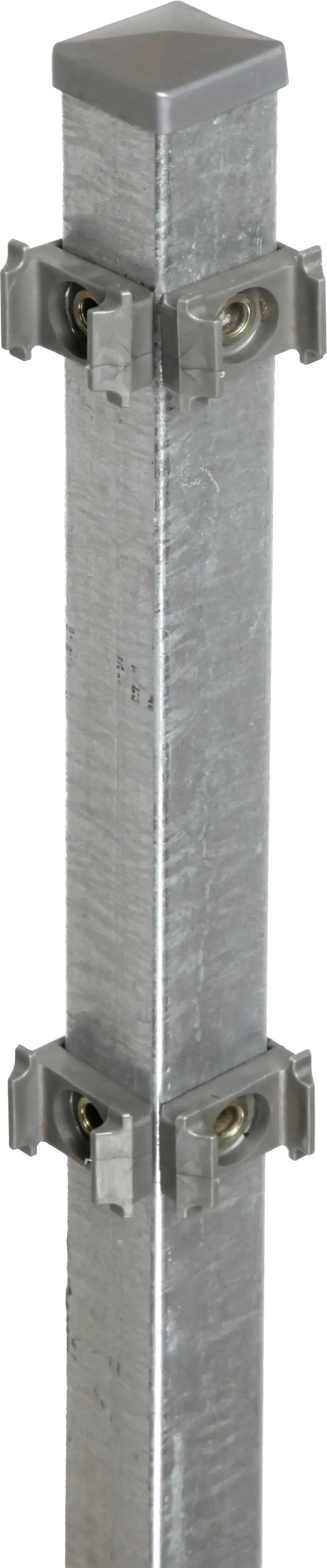 Floraworld Zauneckpfosten Classic 220 x 4 x 4 cm feuerverzinkt