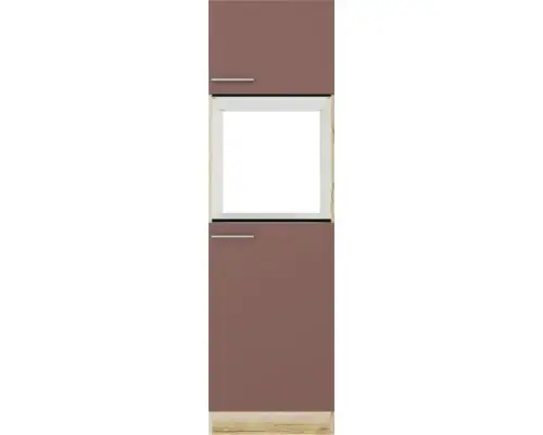 Optifit Hochschrank Bari 407 rostrot/eiche 60 cm