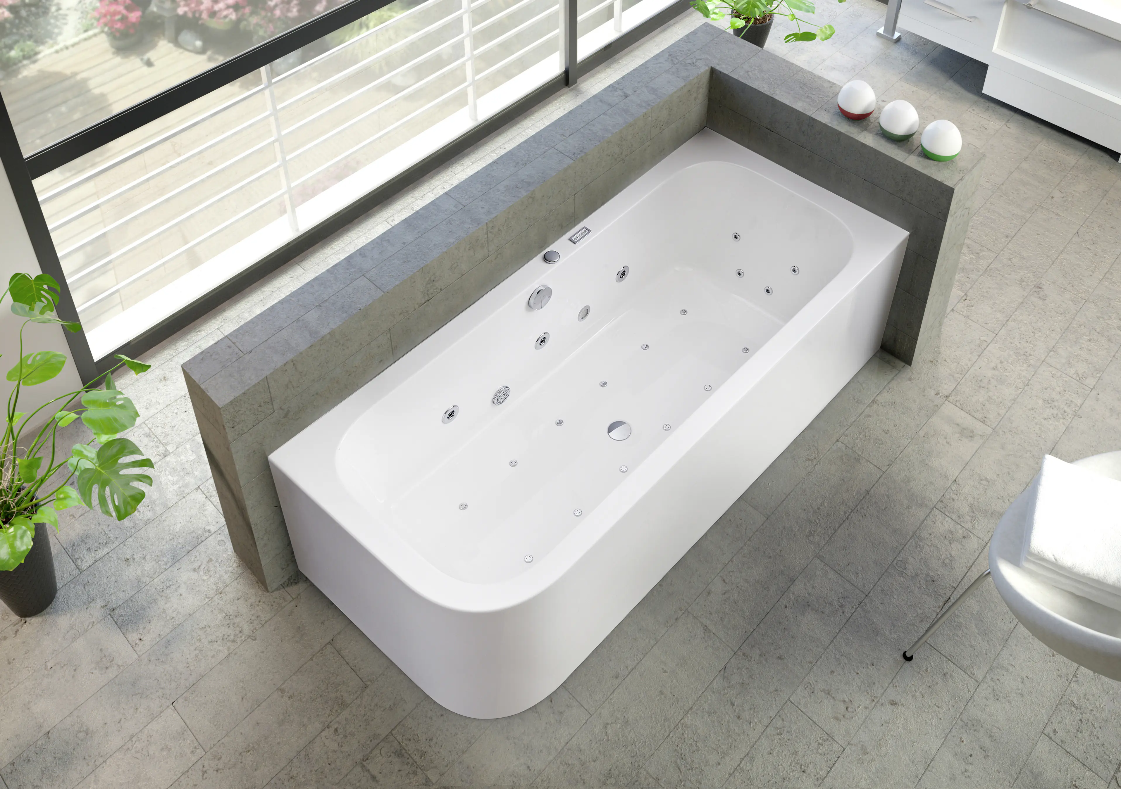 Ottofond Whirlpool-Komplettset Spirit