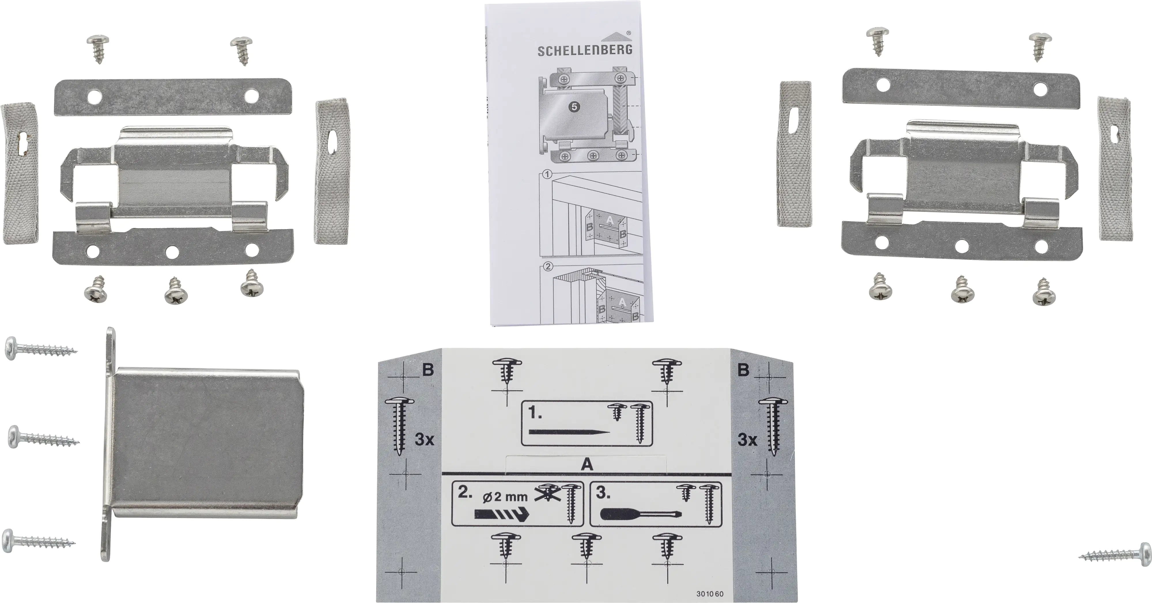 Schellenberg Rollladen-Hochschiebesicherung silber Schellenberg Rollladen-Hochschiebesicherung silber