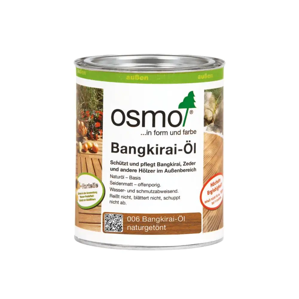 Osmo Bangkirai-Öl 750 ml naturgetönt