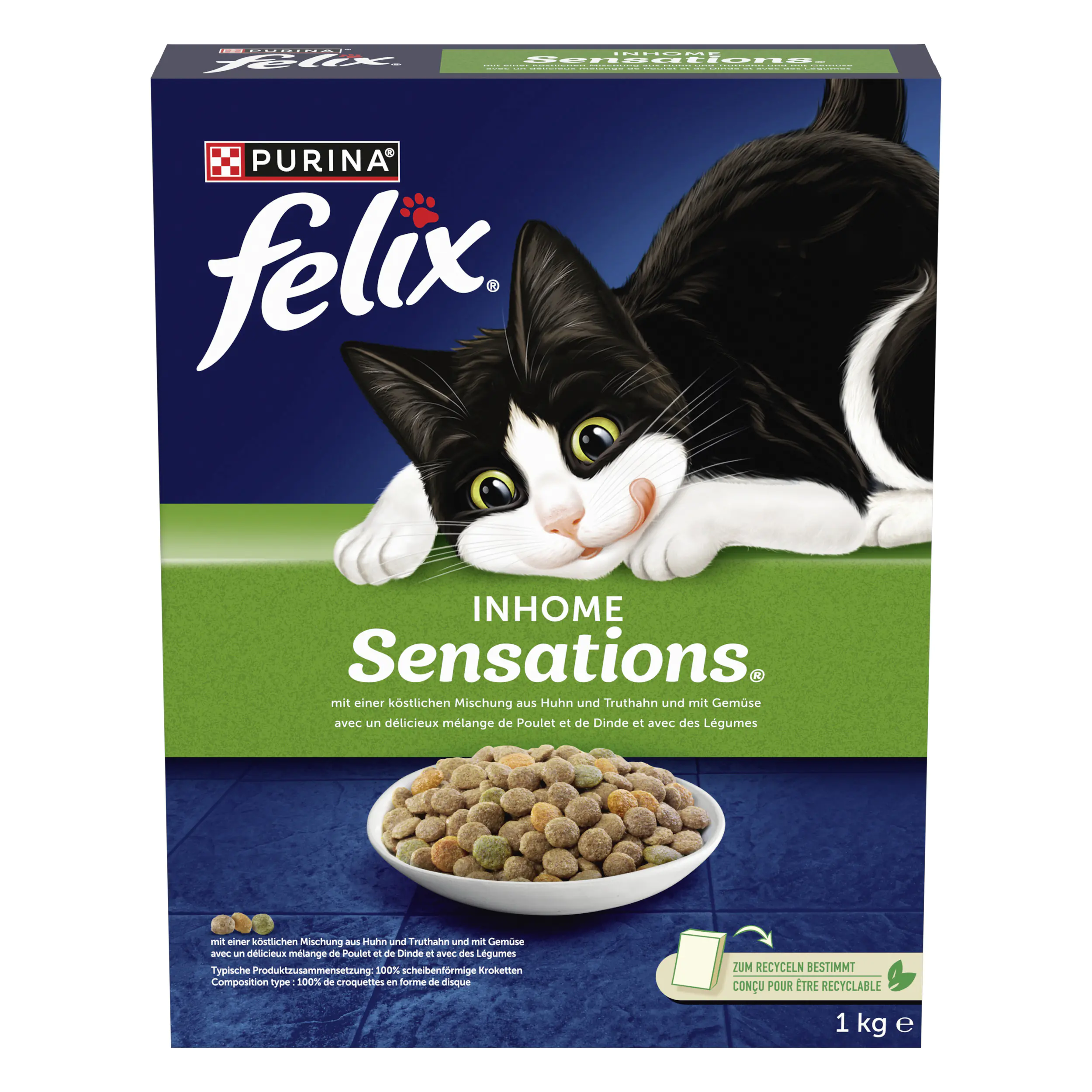 Felix Inhome Sensations mit Huhn und Gemüse 1 kg Felix Inhome Sensations mit Huhn und Gemüse 1 kg