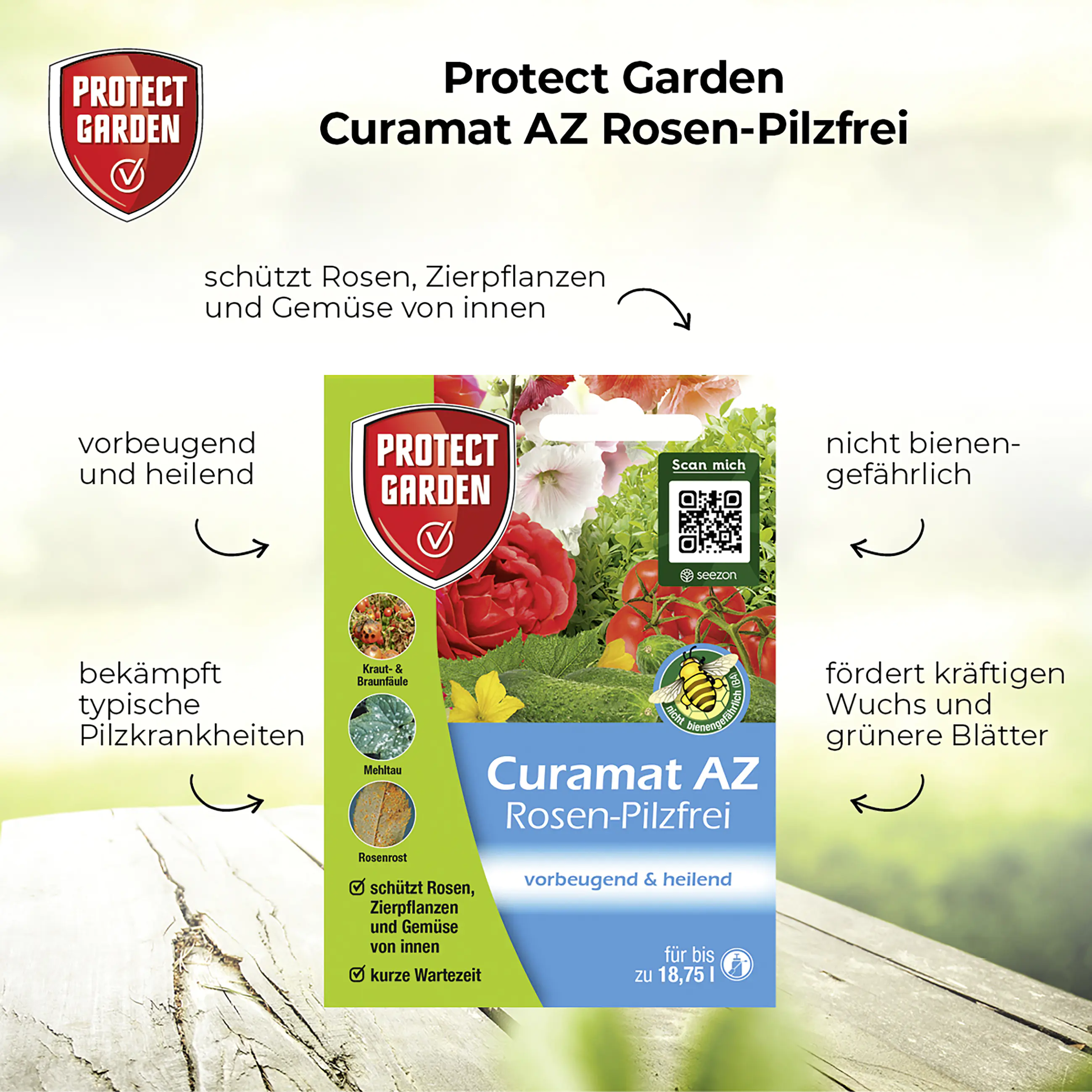 Protect Garden Curamat AZ Rosen-Pilzfrei 15 ml