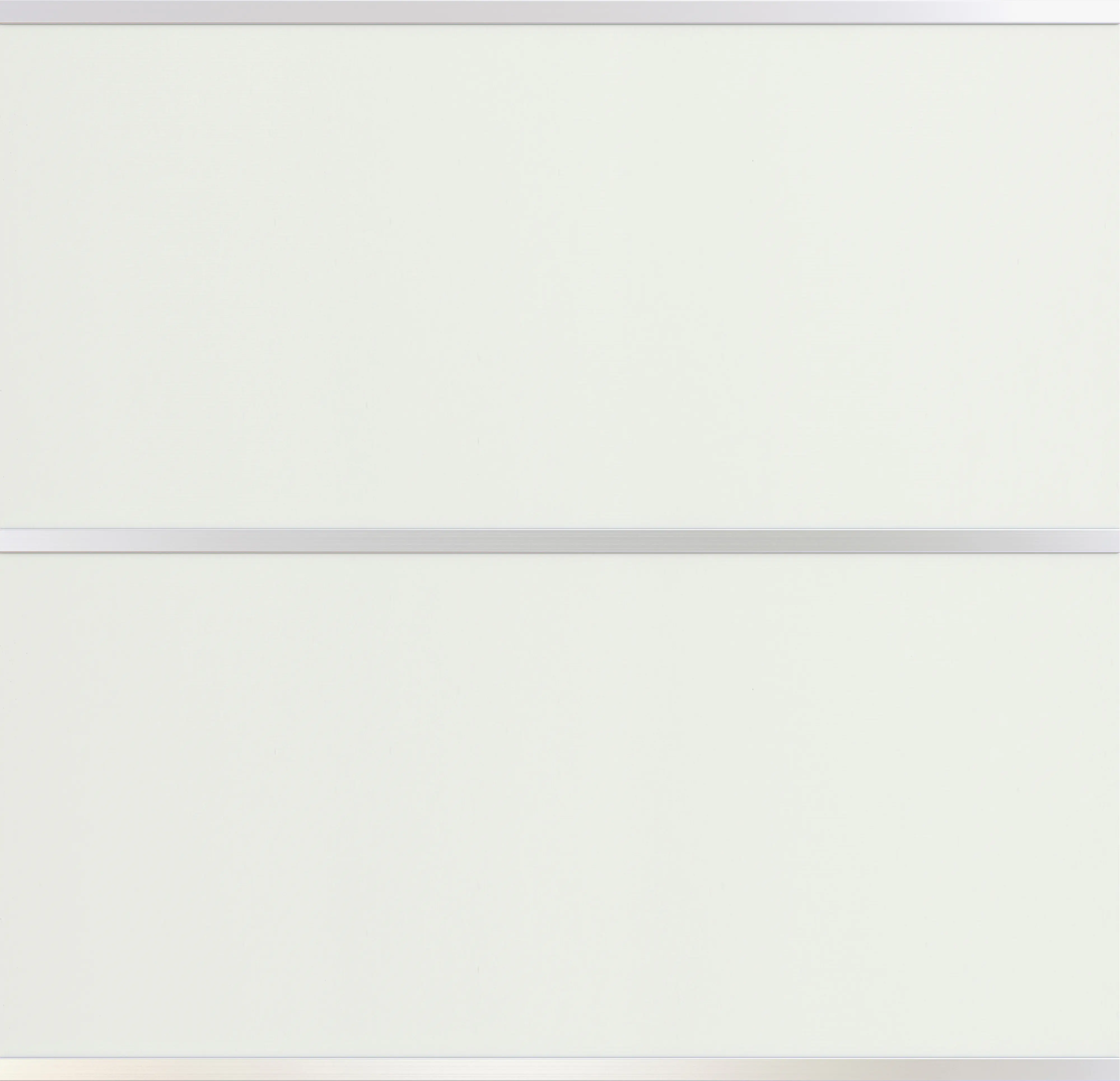 Osmo Sichtschutzelement HPL Elegance Grundelement zweigeteilt, weiß