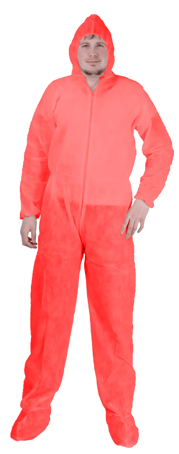 2077652027677 TrendLine Maleranzug rot XL