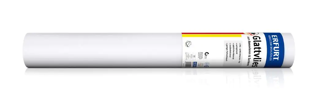 Erfurt Glattvlies uni weiß 20 x 0,75 m kaufen | Globus Baumarkt