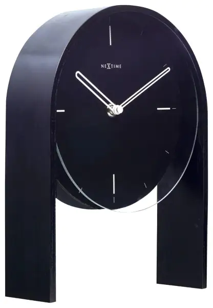 Nextime Tischuhr Noa Table 27 x 21 cm schwarz Nextime Tischuhr Noa Table 27 x 21 cm schwarz