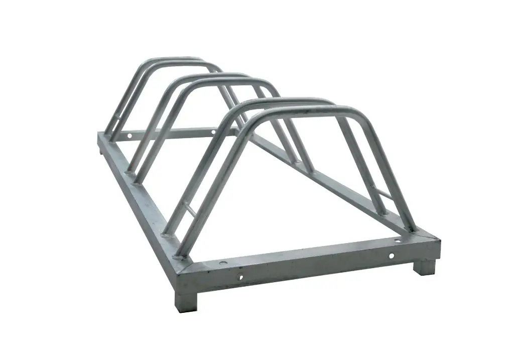 TrendLine Fahrradständer 3 Räder 88 x 40 cm feuerverzinkt
