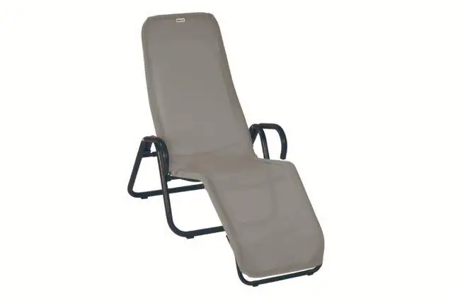 Acamp Gesundheitsliege Calypso 137x75x107 cm anthrazit/taupe