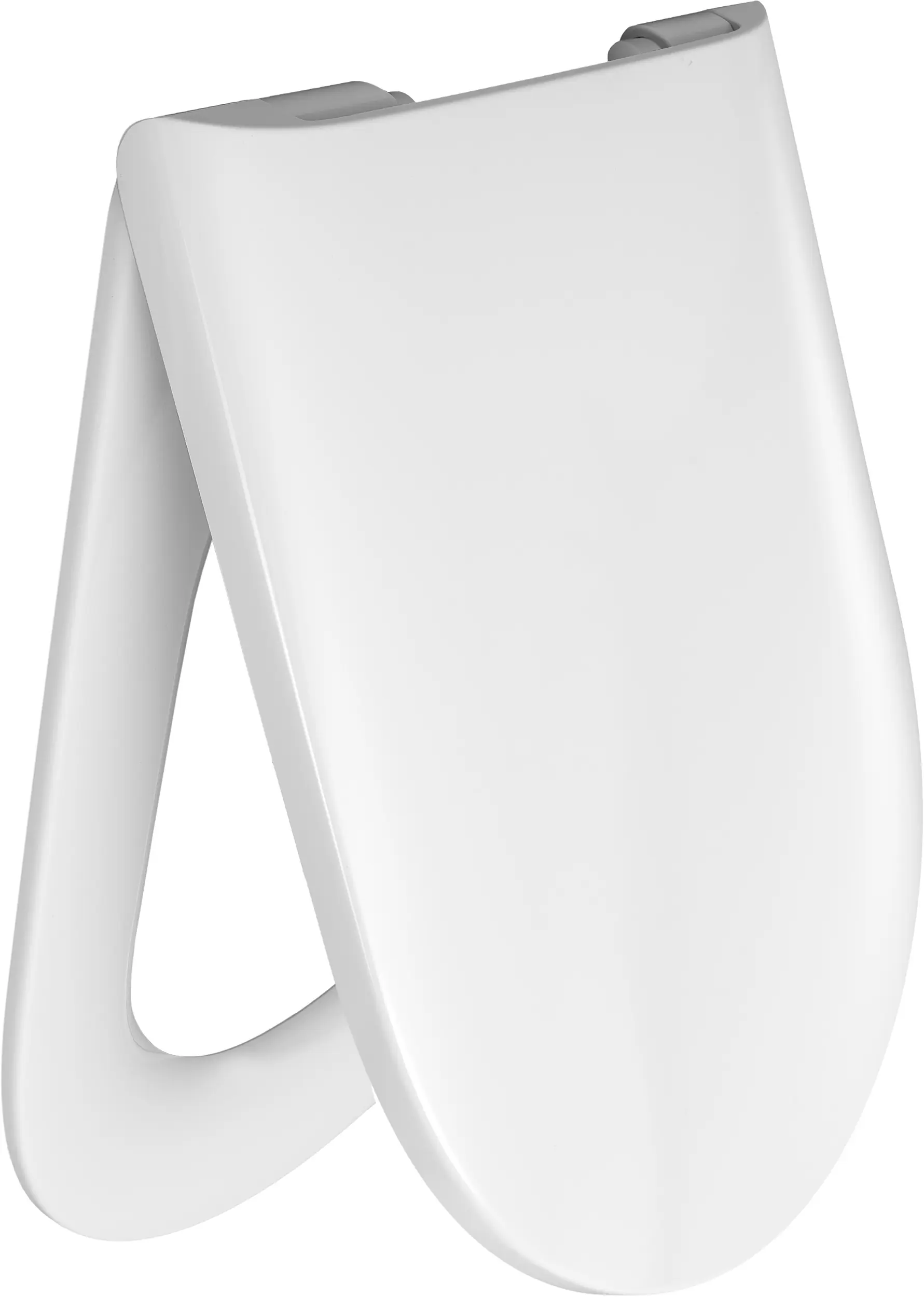 Primaster WC-Sitz mit Absenkautomatik D-Form weiß