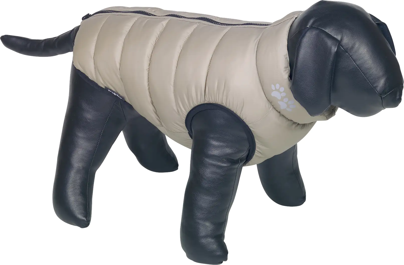 Nobby Hundemantel CORDURO In Dunkelgrau – Leichter Cord-Mantel Mit Fleecefutter, 29 Cm