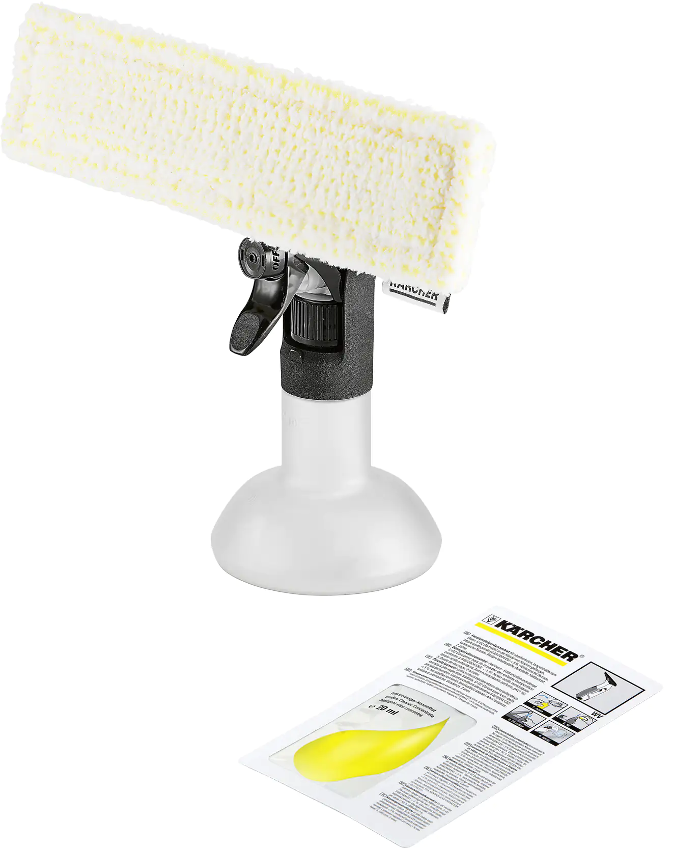Kärcher Akku-Fenstersauger WV 6 Plus bis zu 100 Fenster pro Ladung Kärcher Akku-Fenstersauger WV 6 Plus bis zu 100 Fenster pro Ladung