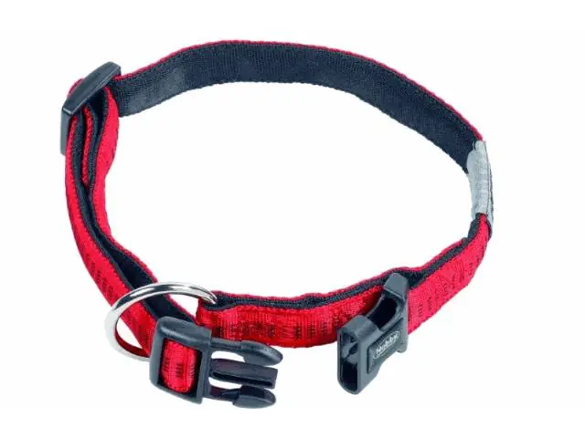 Nobby Hundehalsband Soft Grip rot 