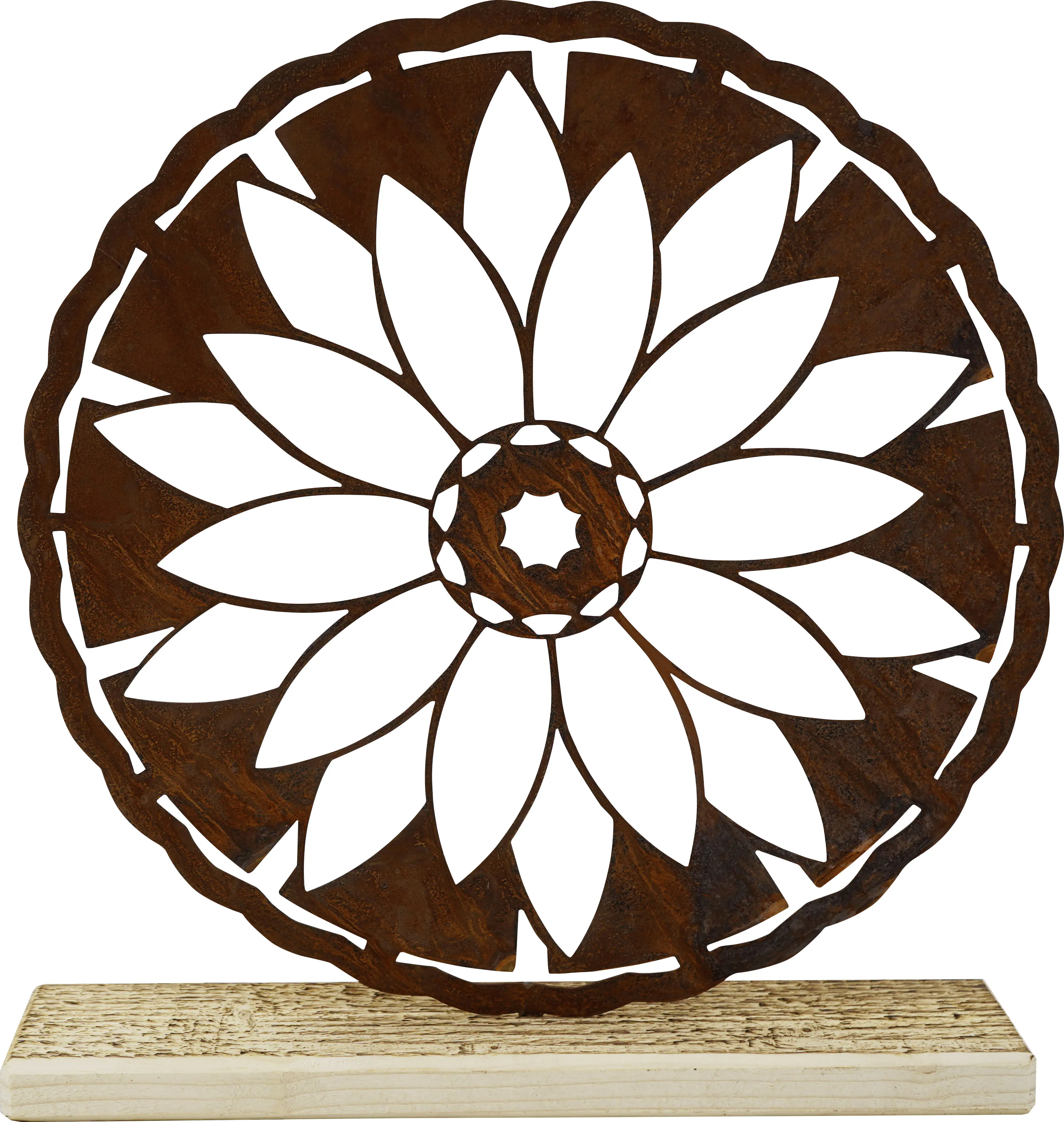 Badeko Blume Tina 32 x 30 x 7 cm rostbraun Badeko Blume Tina 32 x 30 x 7 cm rostbraun