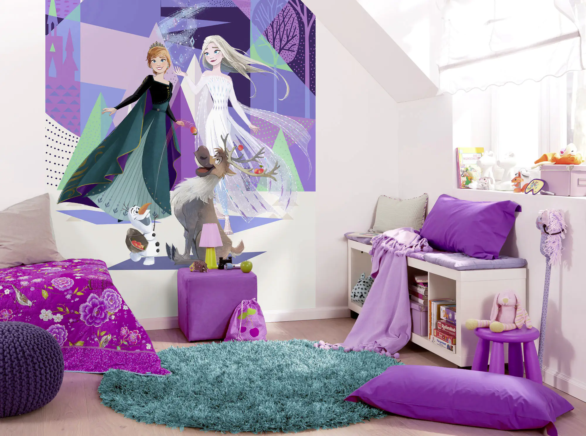 Komar Vlies Fototapete Frozen Abstract Are 200 x 280 cm Komar Vlies Fototapete Frozen Abstract Are 200 x 280 cm