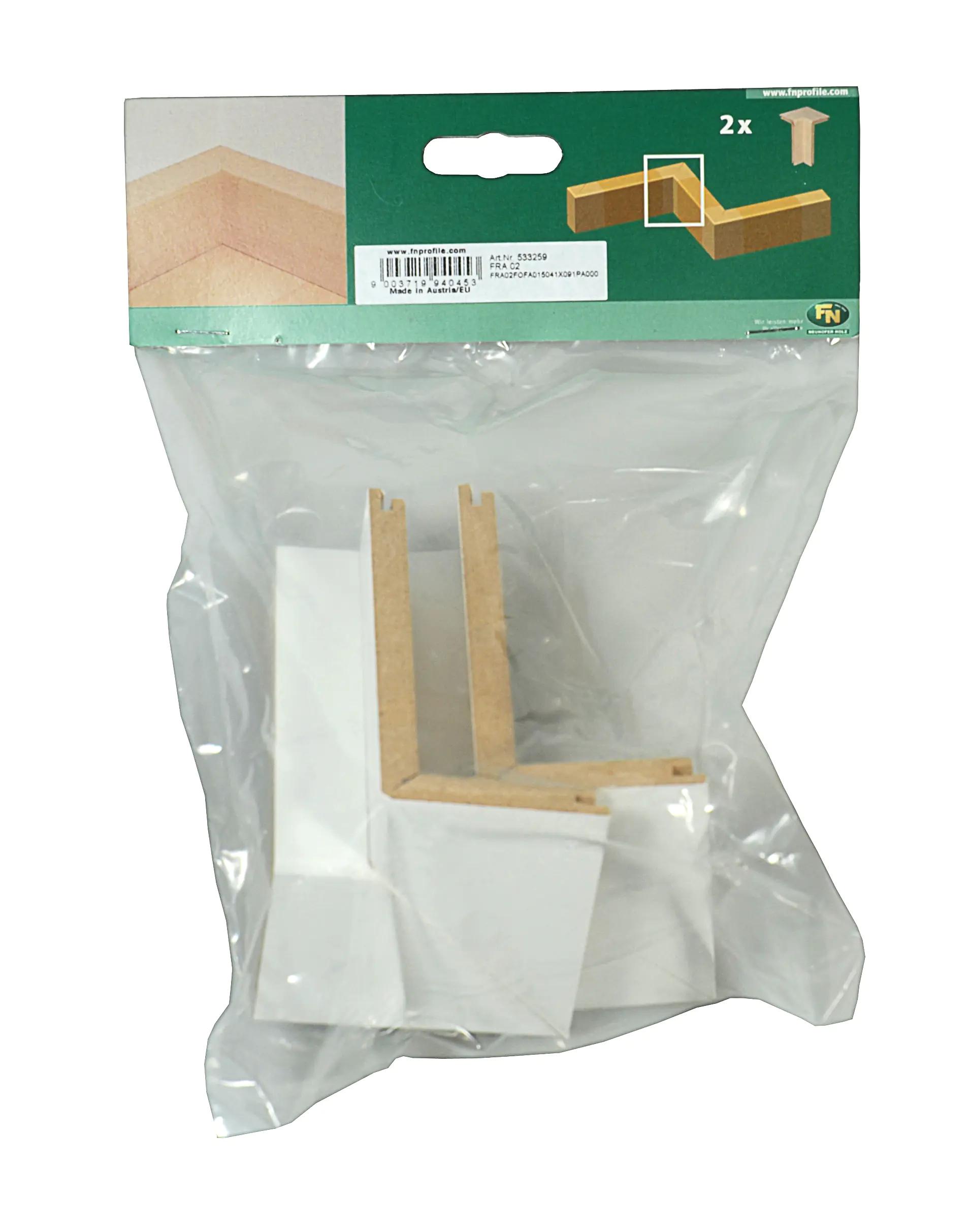 Neuhofer Innenecken für Rohrabdeckleiste 10 x 7 x 7 cm weiß