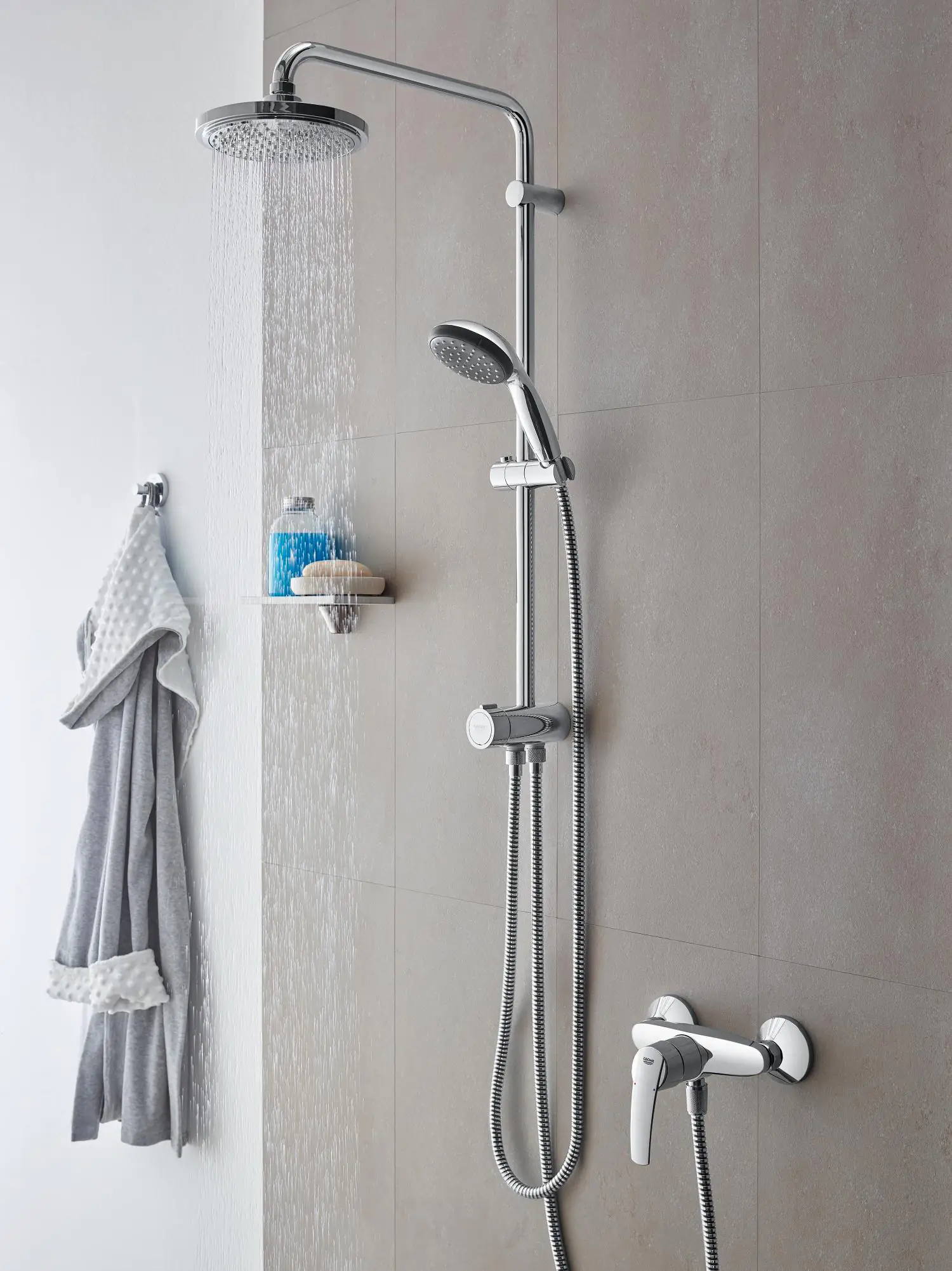 4005176929083_2500353 Grohe Handbrause Vitalio Start 1 Strahlart, verchromt