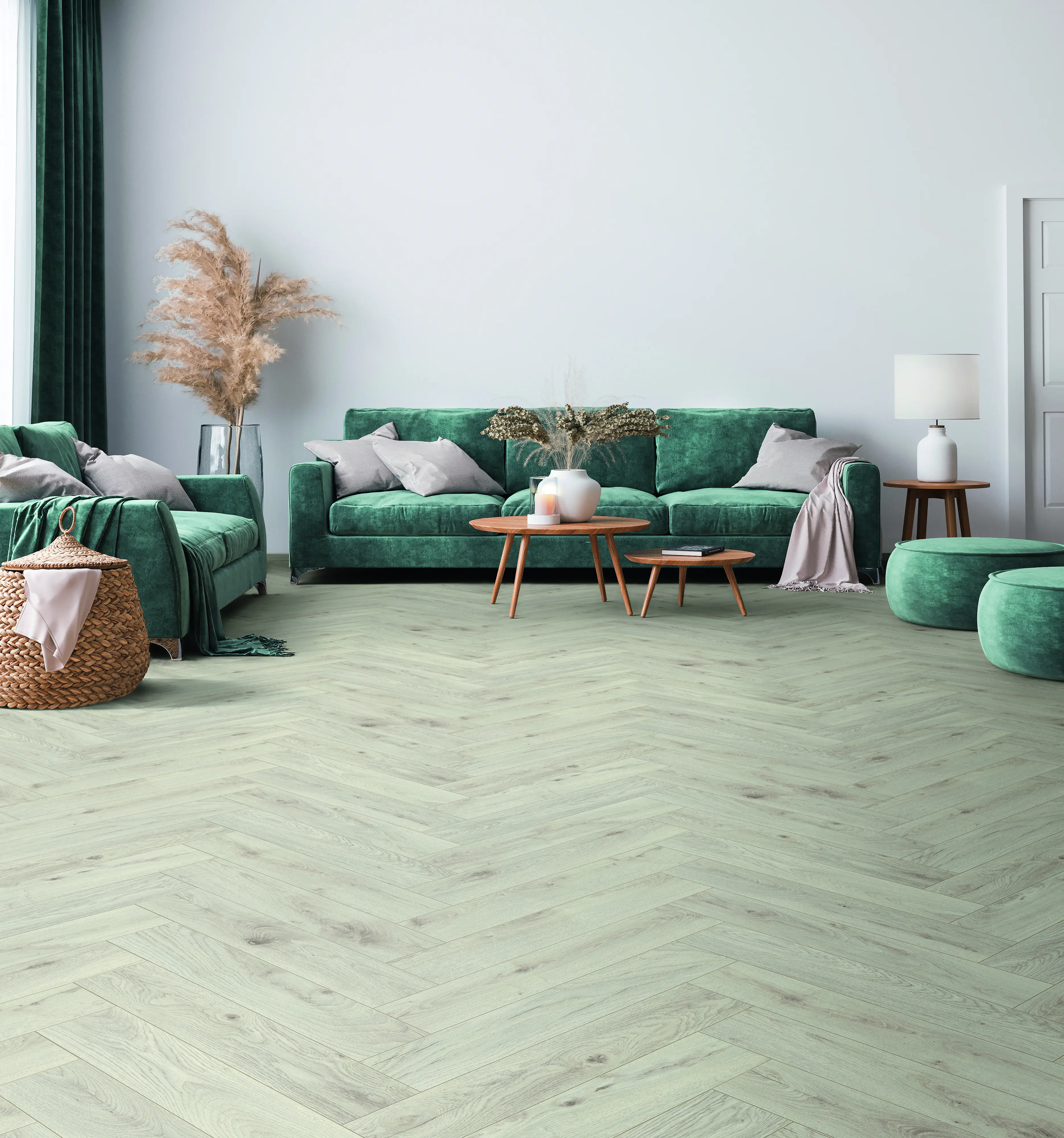KronoOriginal Laminat Herringbone Chantilly Oak