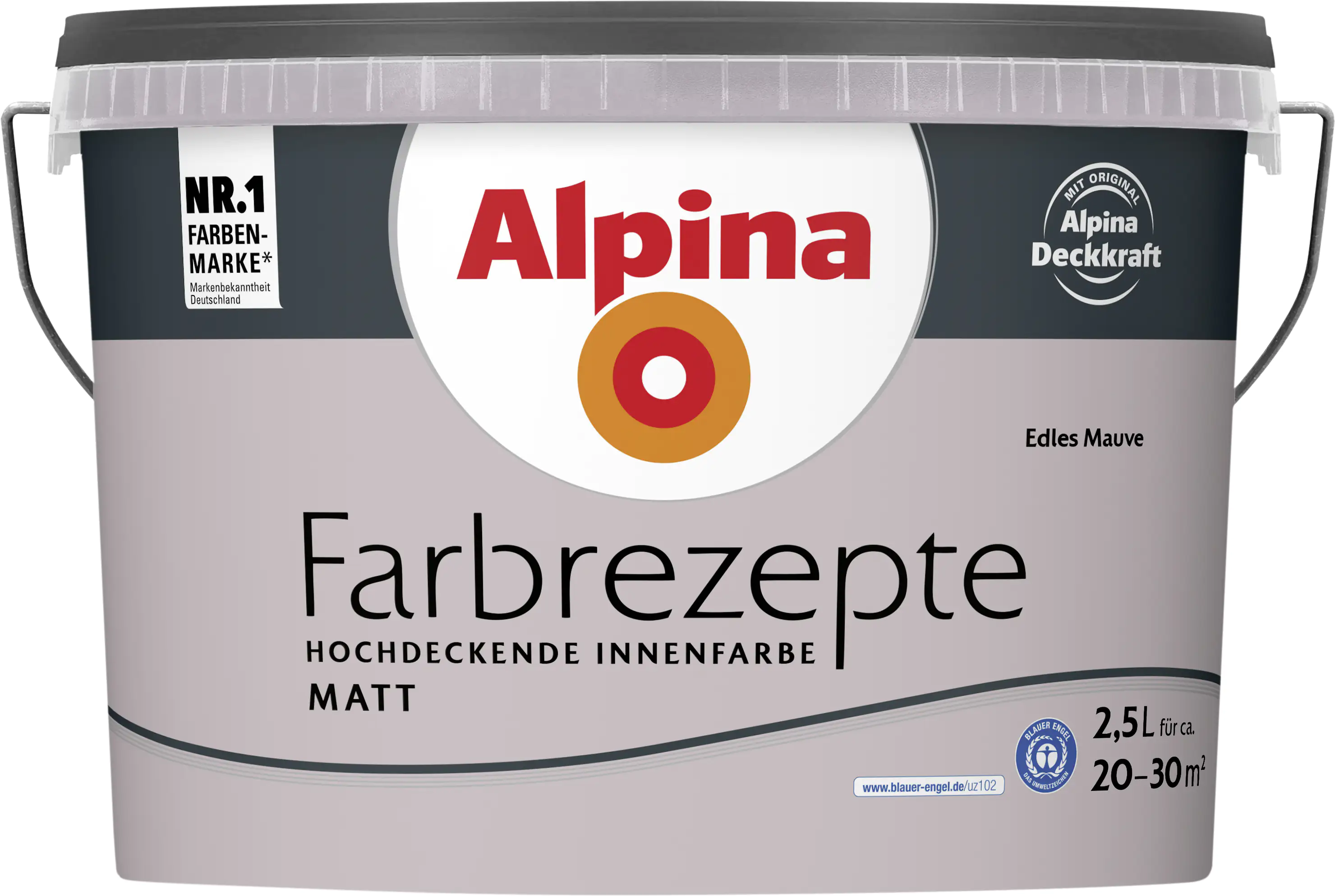 Alpina Farbrezepte Edles Mauve matt 2,5 L Alpina Farbrezepte Edles Mauve matt 2,5 L