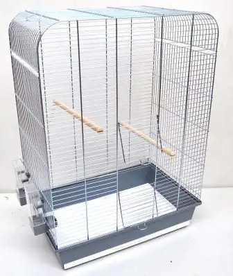 Ollesch Vogelheim Nina chrom grau 54 X 34 X 75 cm