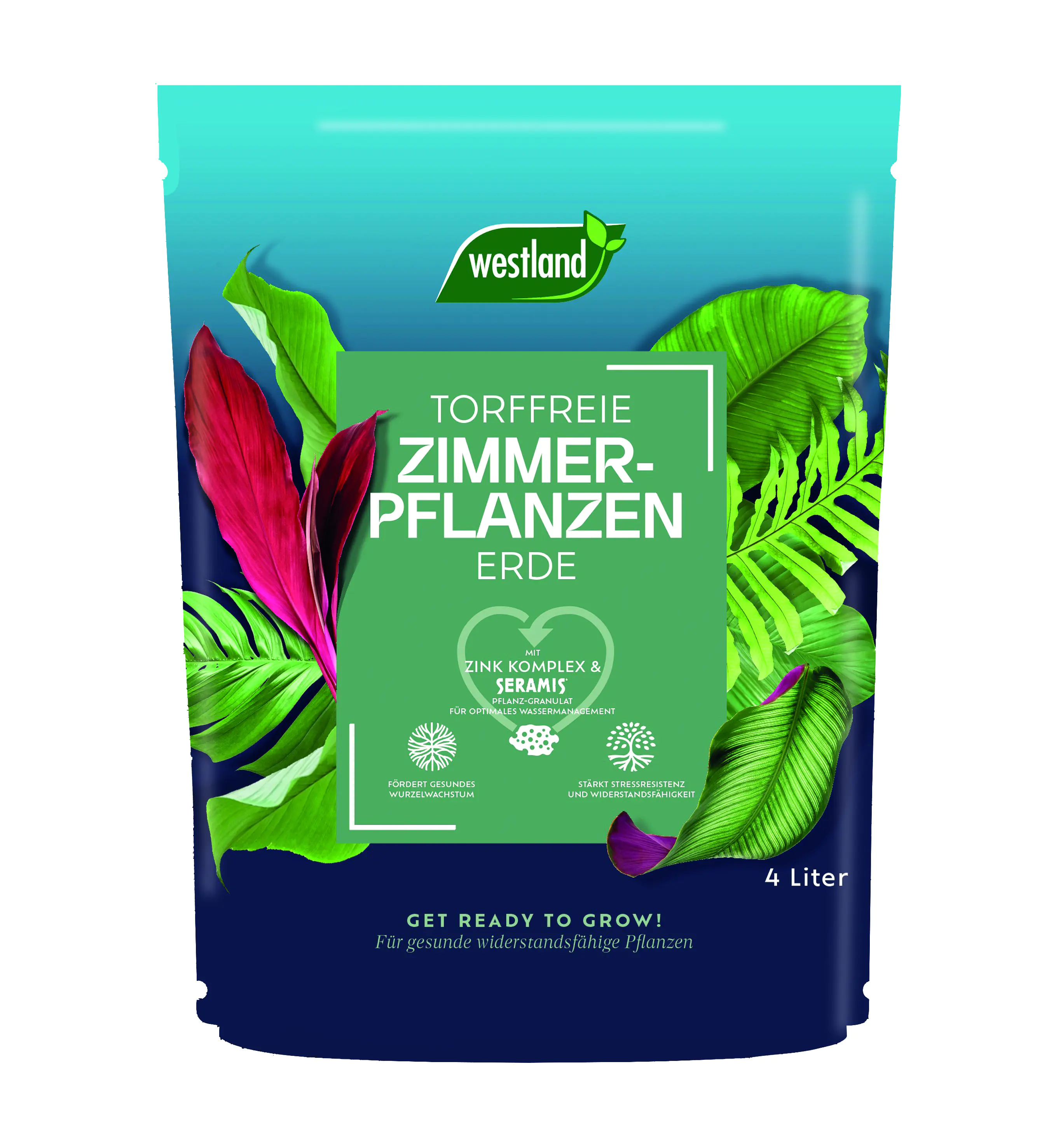 Westland Zimmerpflanzen Erde torffrei 4 L Westland Zimmerpflanzen Erde torffrei 4 L