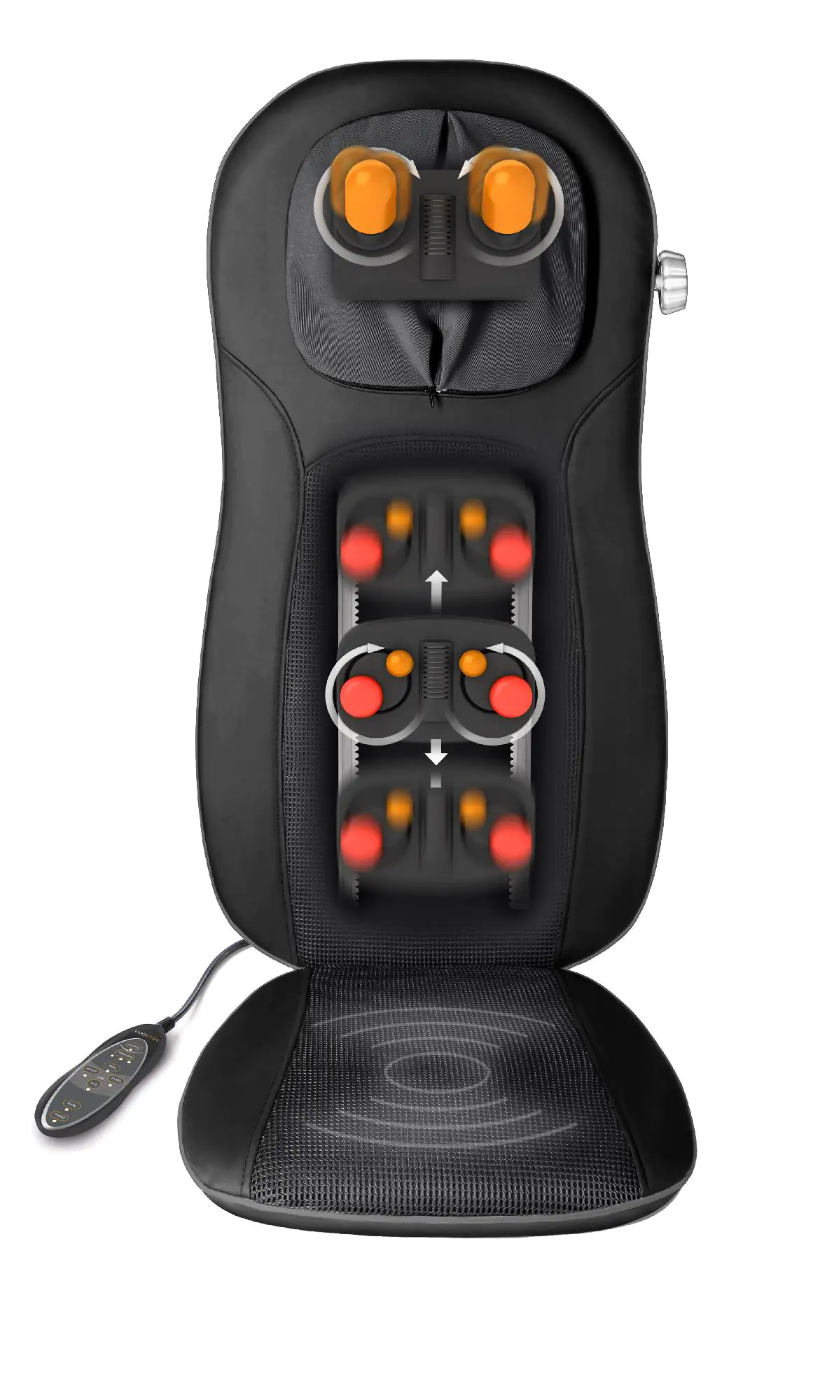 Medisana Massage Shiatsu-Sitzauflage MCN pro schwarz Medisana Massage Shiatsu-Sitzauflage MCN pro schwarz