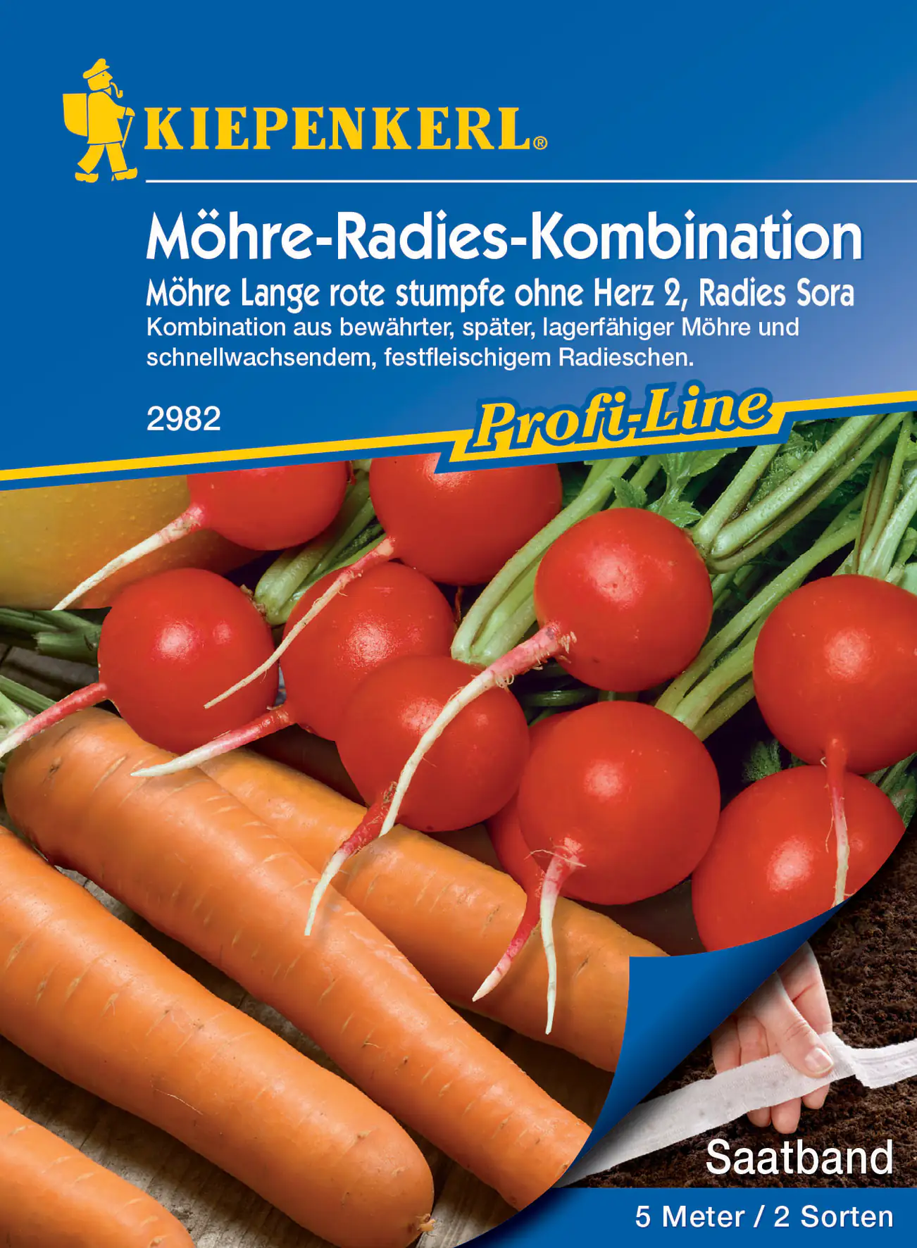 Kiepenkerl Möhre-Radies-Kombination Saatband Kiepenkerl Möhre-Radies-Kombination Saatband