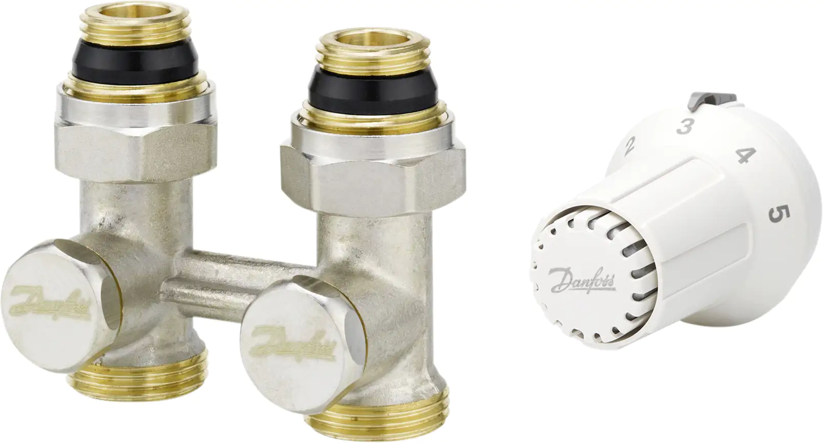 Danfoss Thermostat-Set Home RAS-CK, RLV-KS 1/2", Durchgang Danfoss Thermostat-Set Home RAS-CK, RLV-KS 1/2", Durchgang
