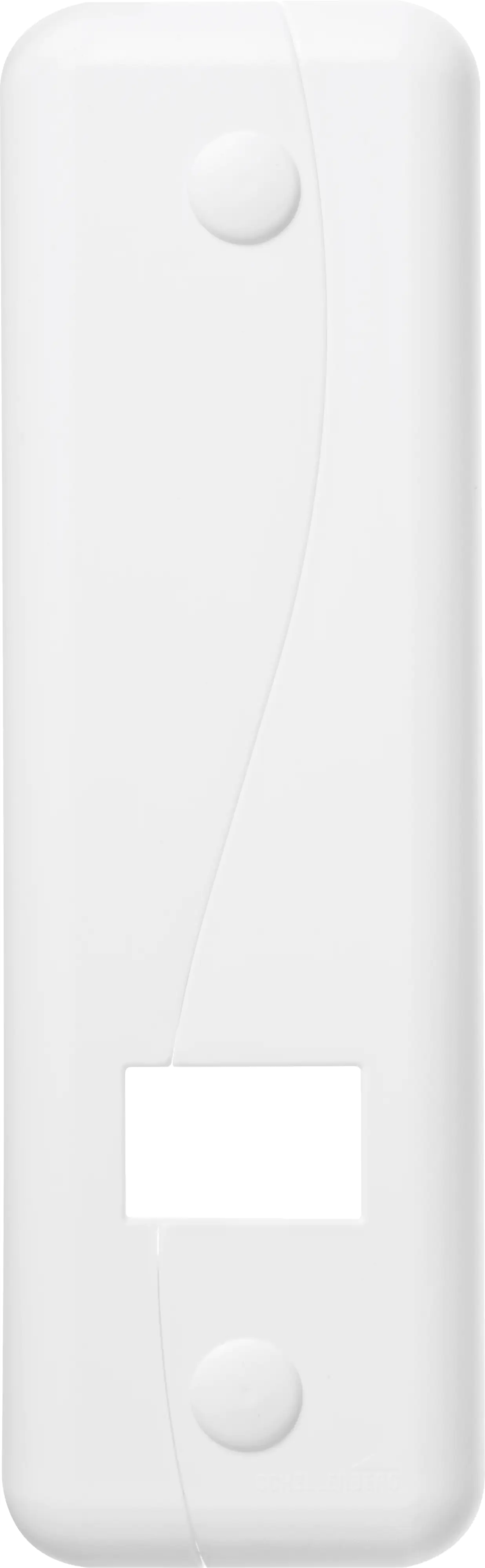 Schellenberg Abdeckplatte DUO Softline Lochabstand 16 cm weiß