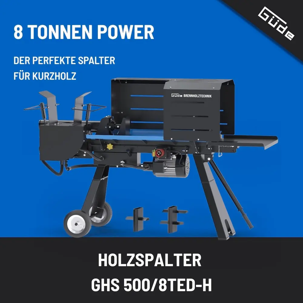 Güde Holzspalter GHS 500/8TED-H