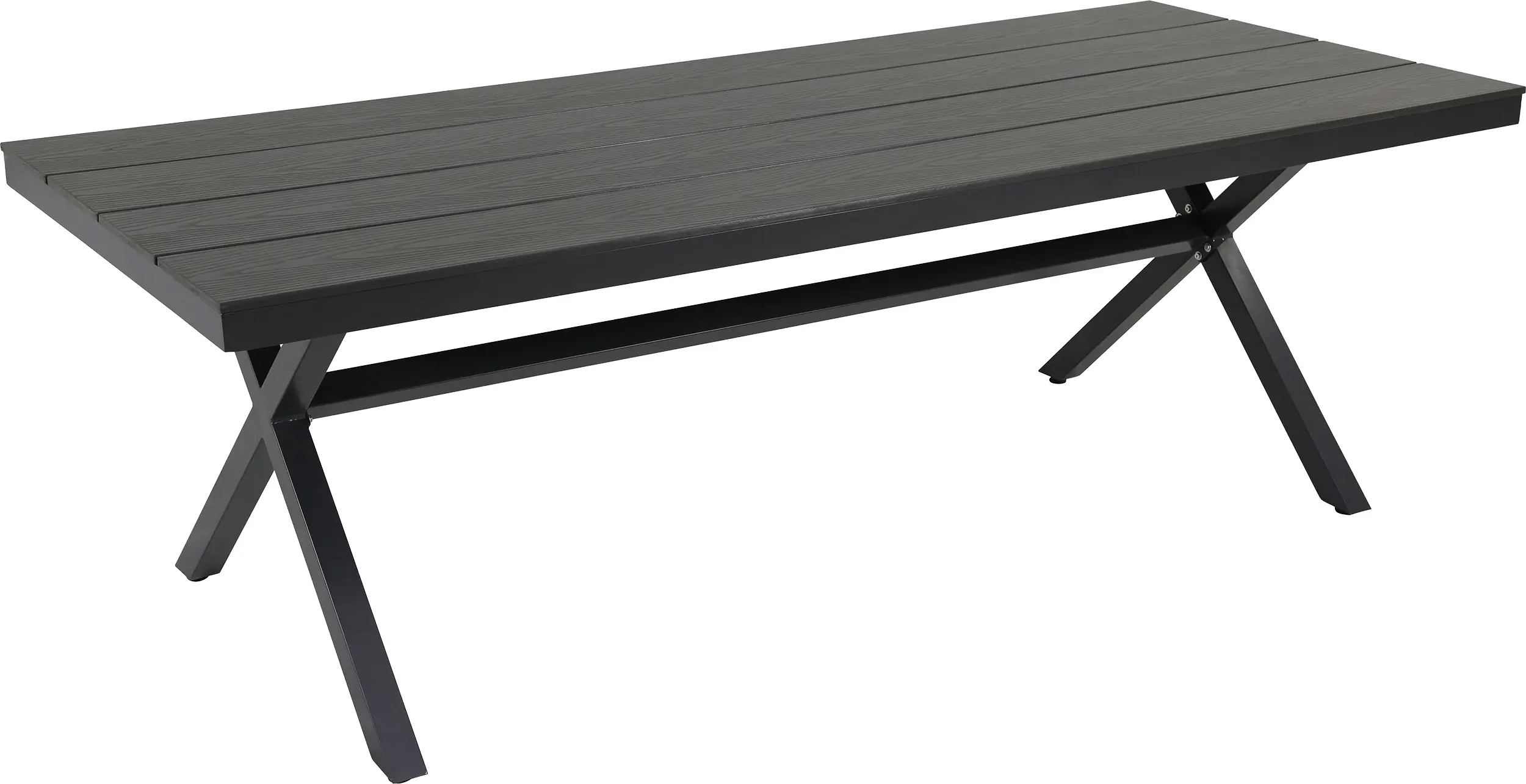 Primaster Gartentisch Turin 220 x 90 cm anthrazit