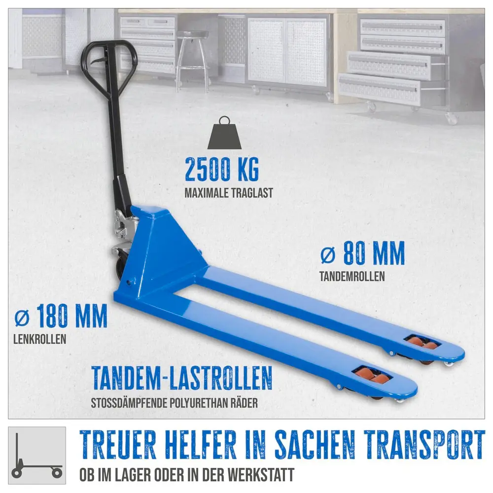 Güde Gabelhubwagen GHW 2500-180 PU