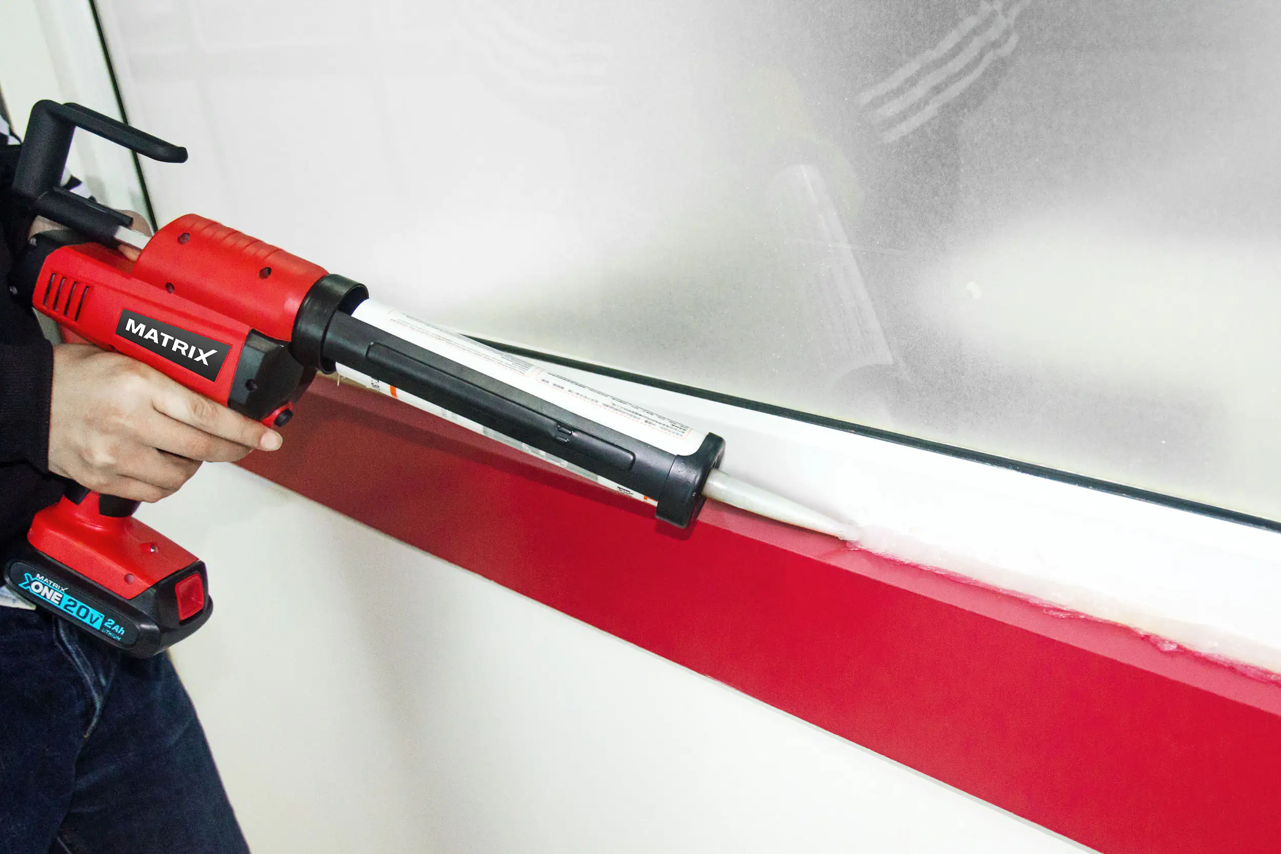 Matrix Kartuschenpresse CG20V X-One mit Akku und Ladegerät