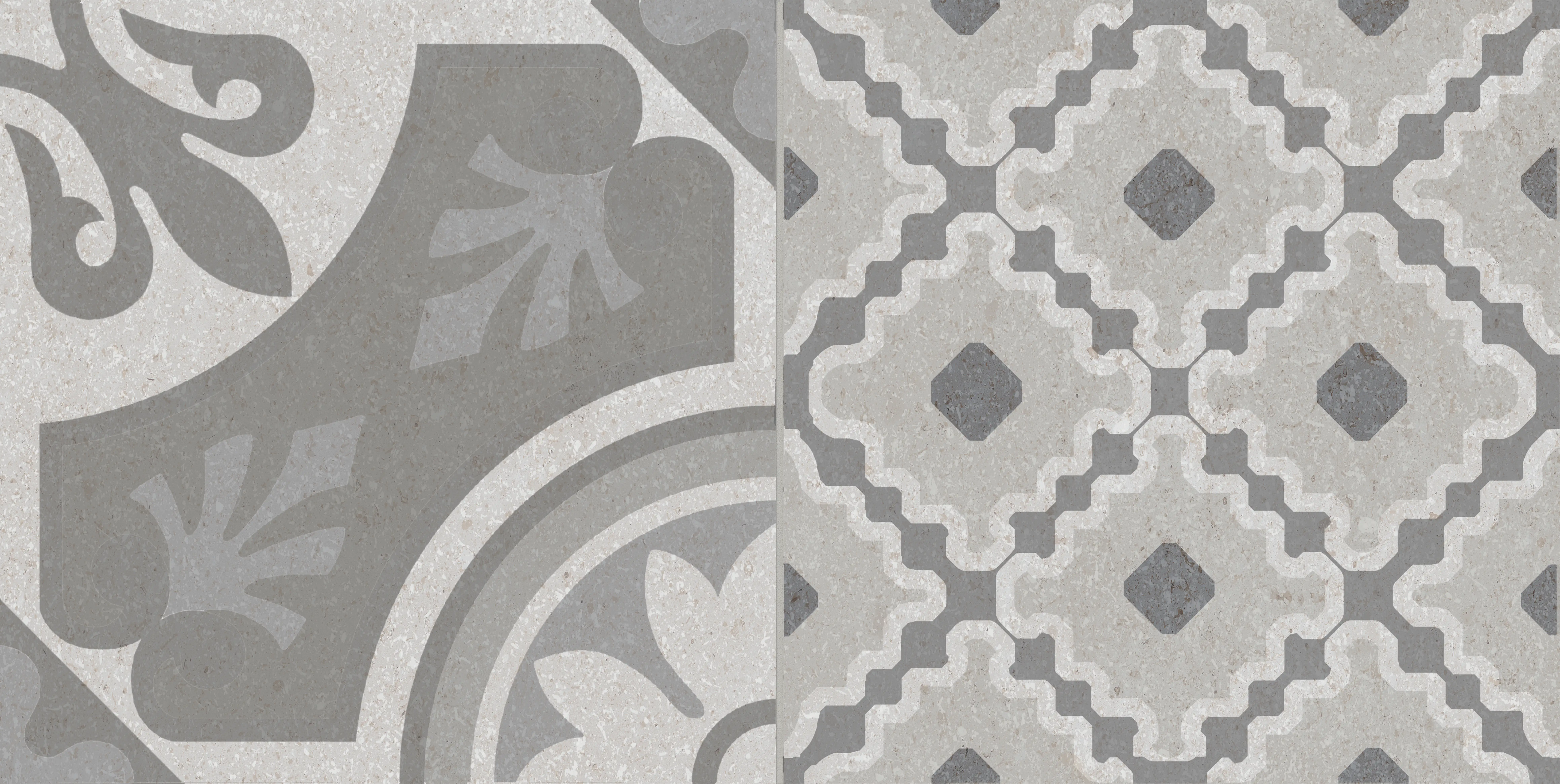 Bodenfliese Feinsteinzeug Jack 31 x 62 cm grau