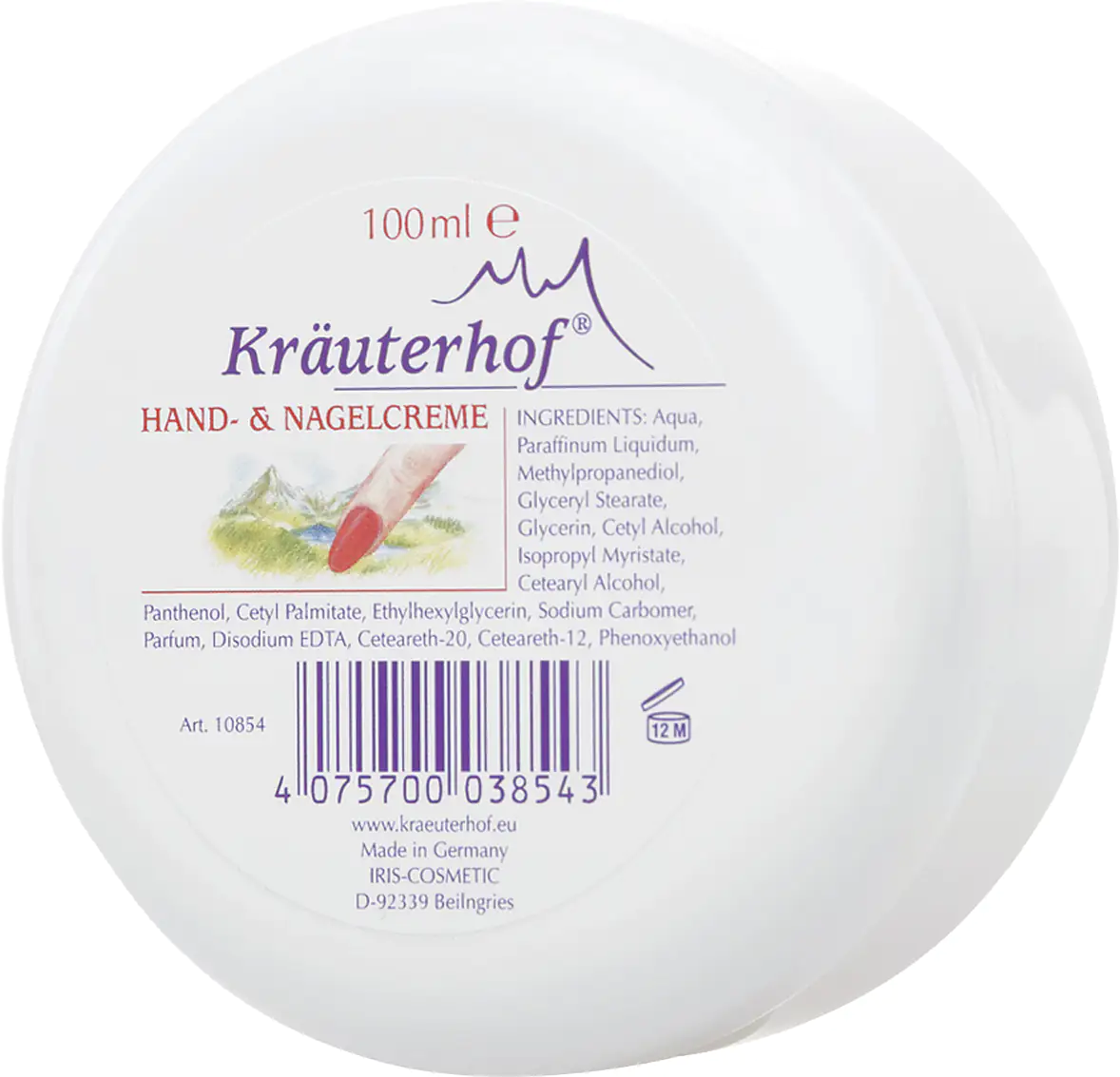 Kräuterhof Hand- und Nagelcreme 100 ml