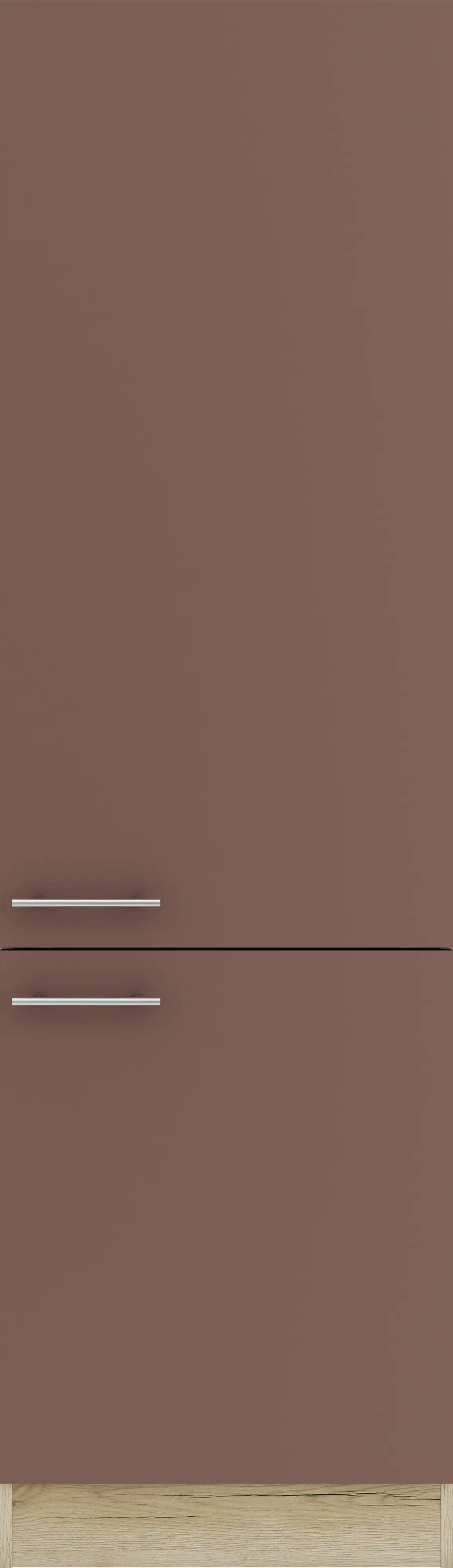 Optifit Hochschrank Bari 407 rostrot/eiche 60 cm