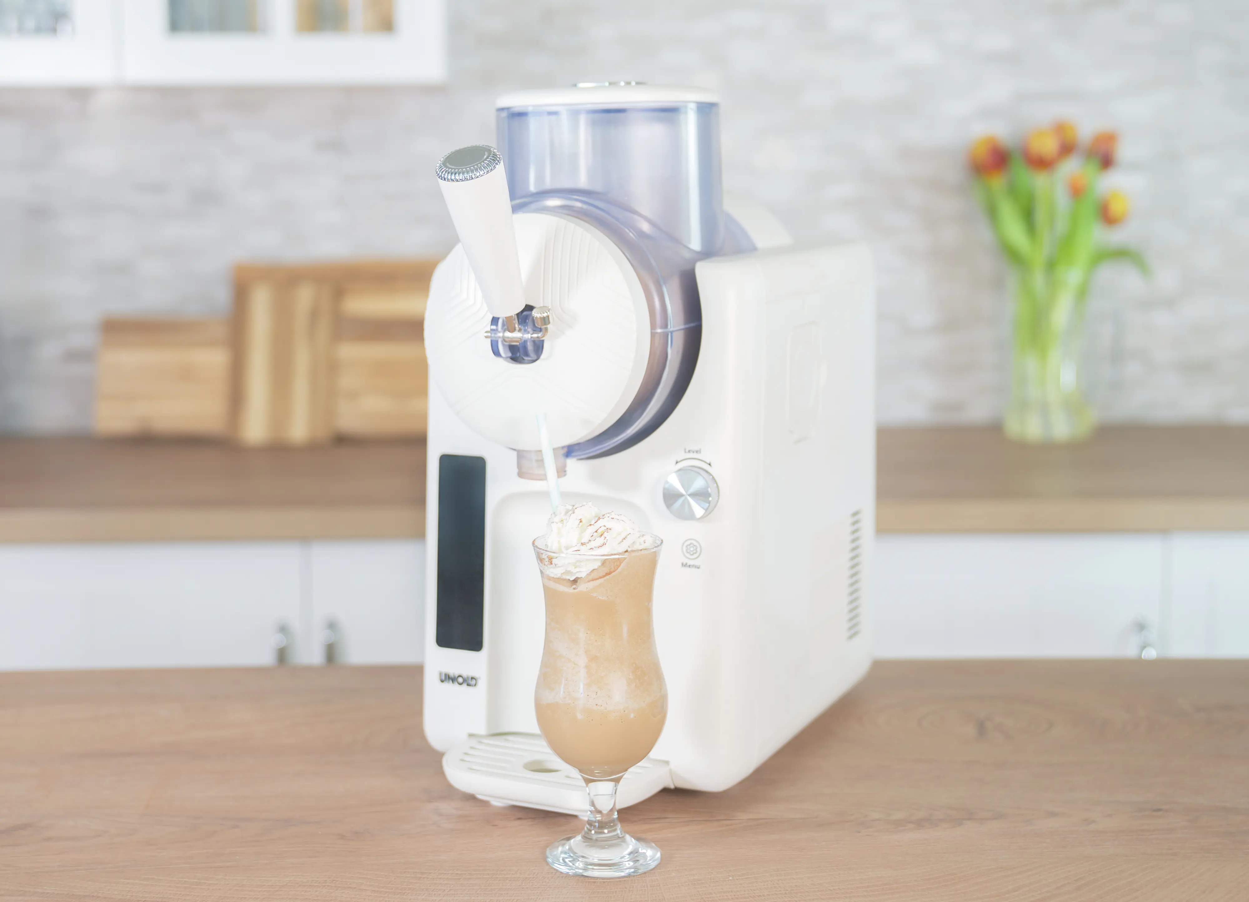 Unold 2in1-Slush und Softeismaschine Sofie 48950 inkl. Kühlaggregat 2 l