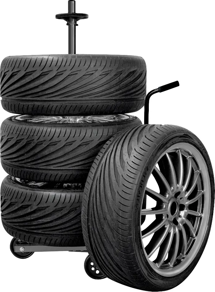 Goodyear Felgenbaumwagen bis Reifenbreite 255 mm inkl. Reifenschutzhülle Goodyear Felgenbaumwagen bis Reifenbreite 255 mm inkl. Reifenschutzhülle