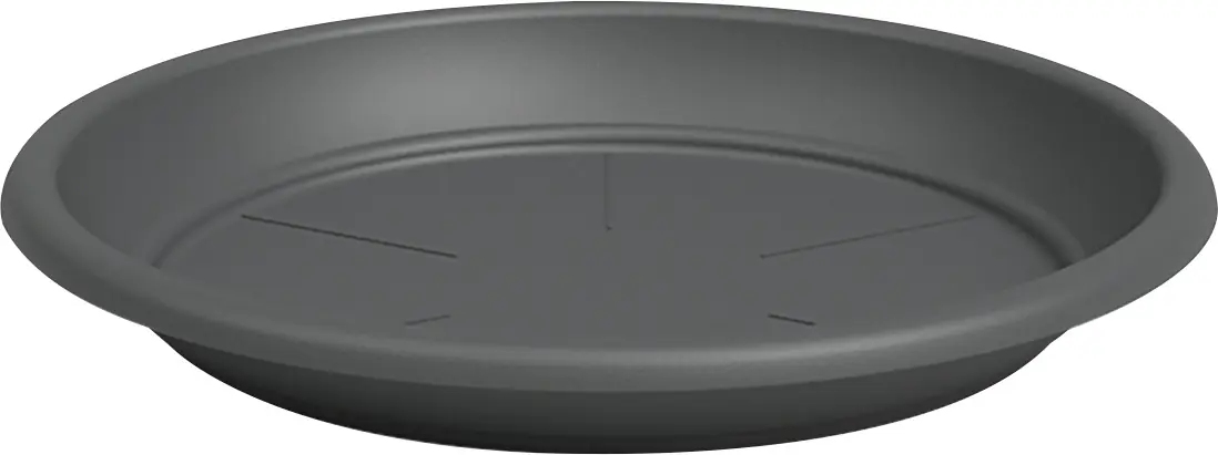 Artevasi Blumentopfuntersetzer Redondo Kunststoff rund anthrazit matt Ø 45 cm