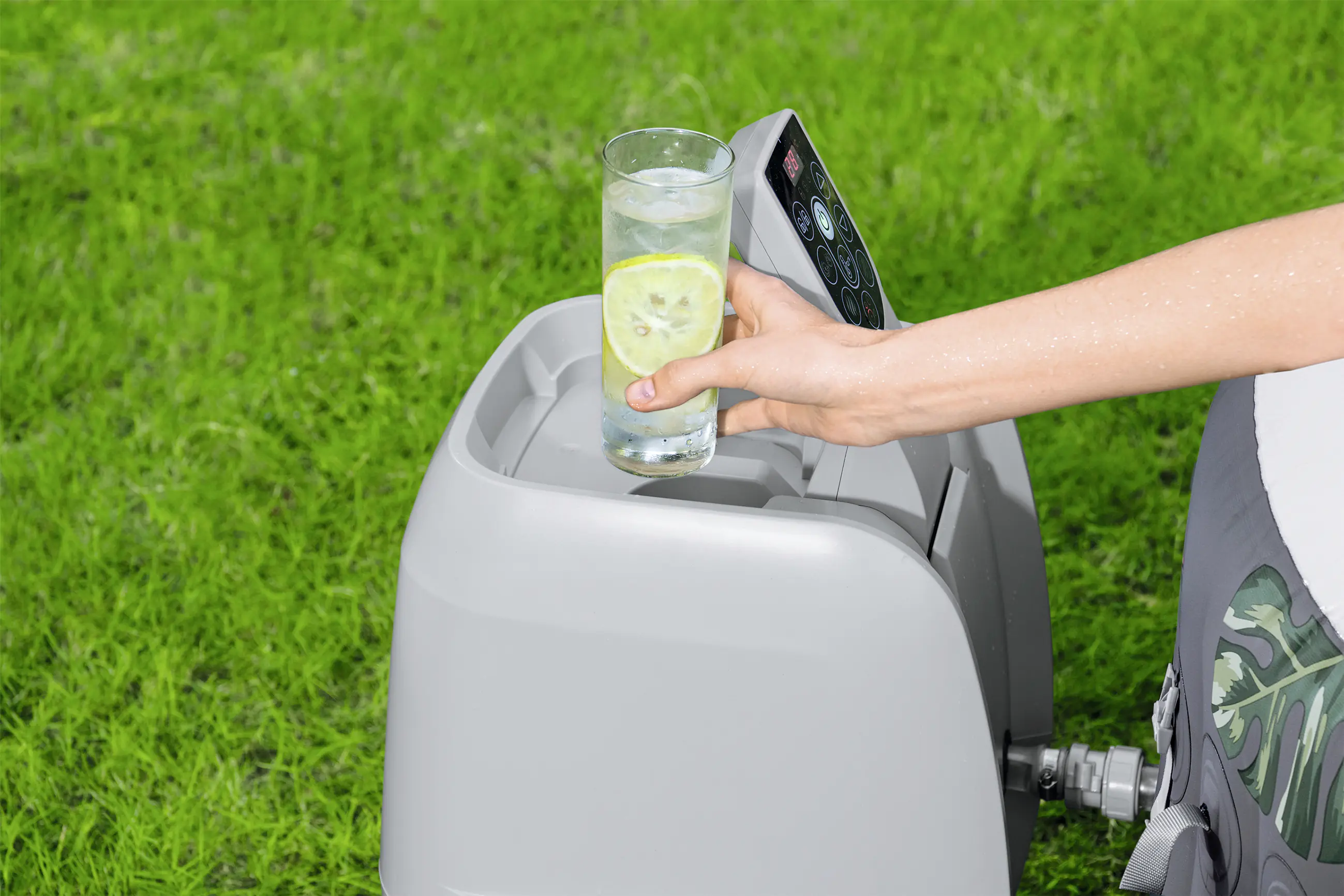 Bestway Whirlpool LAY-Z-SPA Aruba AirJet rund 170 x 66 cm 