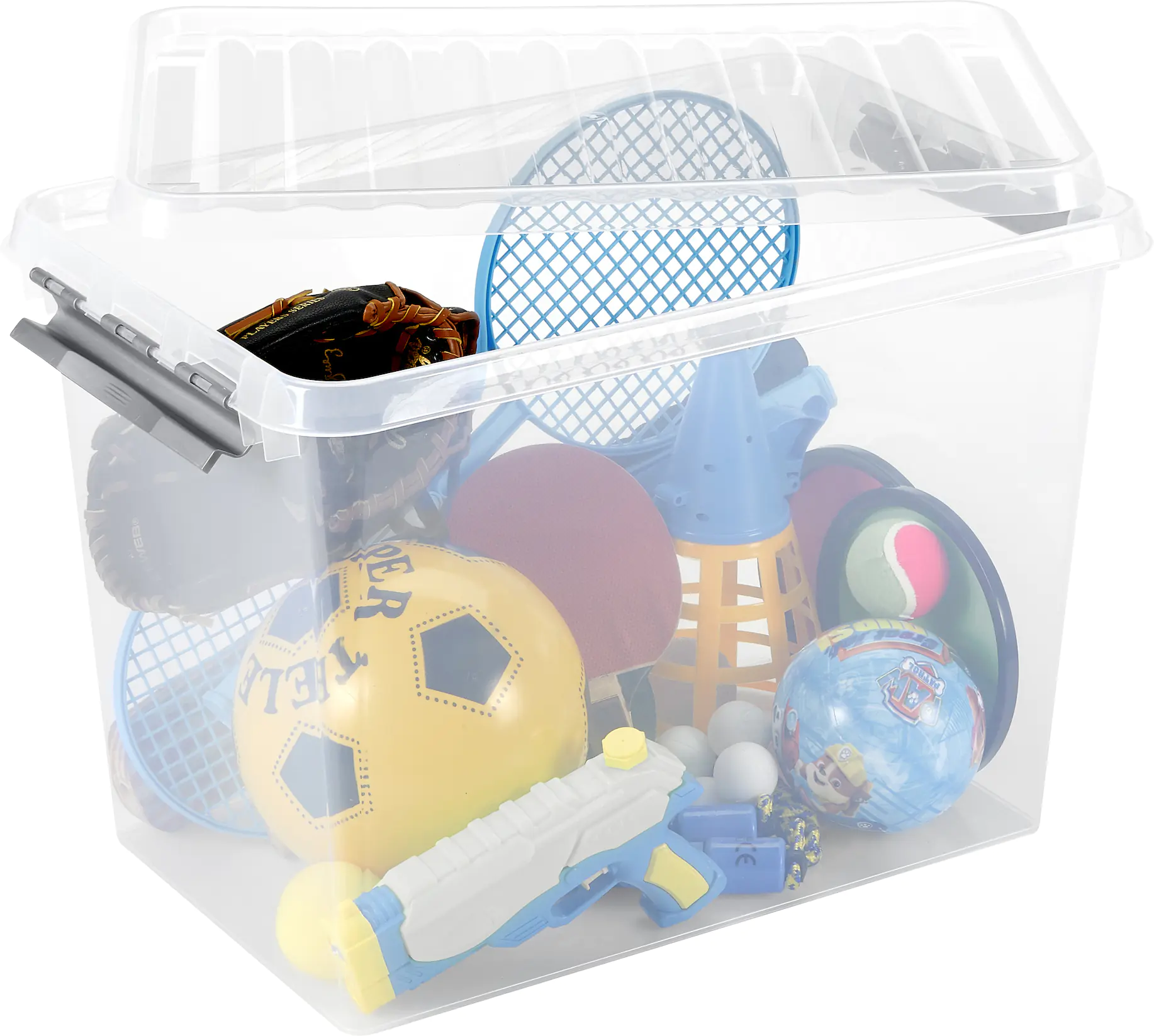 Sunware Aufbewahrungsbox 72L transparent 40 x 60 x 42 cm Sunware Aufbewahrungsbox 72L transparent 40 x 60 x 42 cm