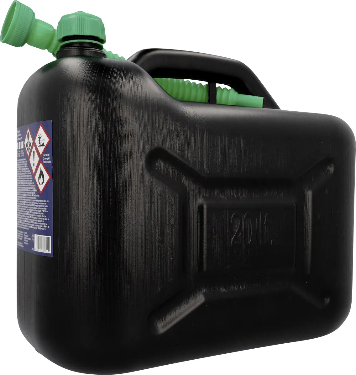 Cartrend Benzinkanister 20 Liter Kunststoff schwarz Cartrend Benzinkanister 20 Liter Kunststoff schwarz