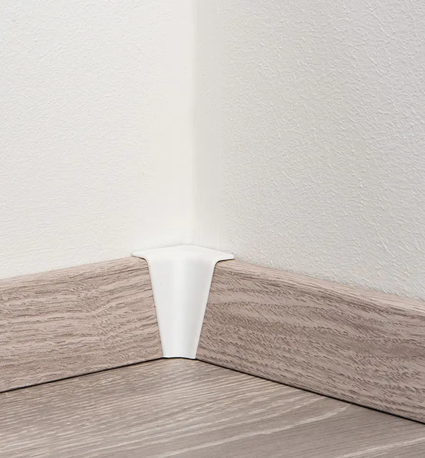 Kronoflooring Innenecke K58C weiß 2 Stück