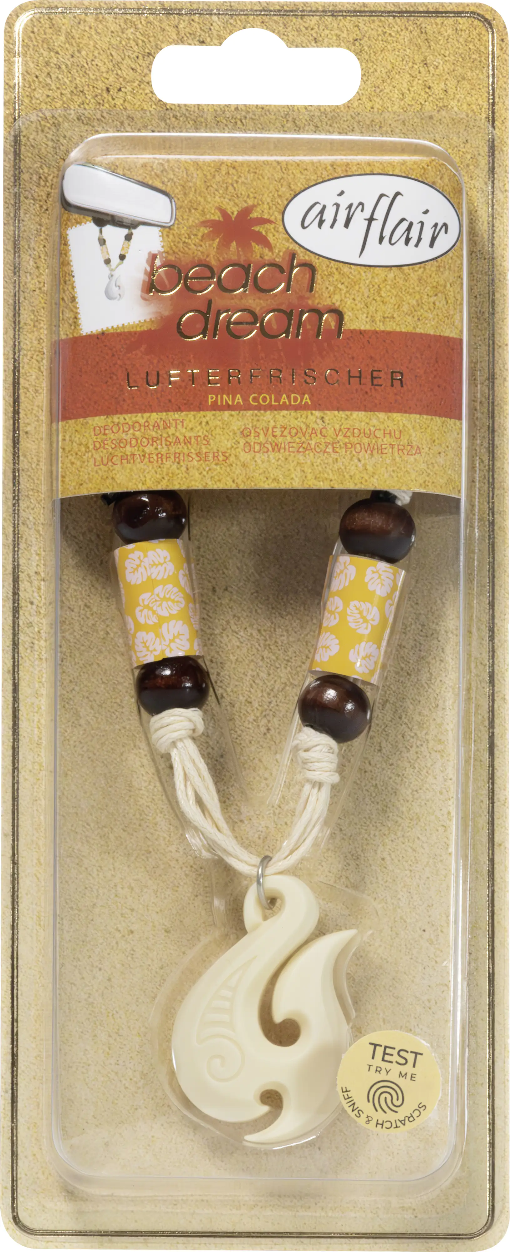 airflair Lufterfrischer Bahama Knochenkette Pina Colada airflair Lufterfrischer Bahama Knochenkette Pina Colada