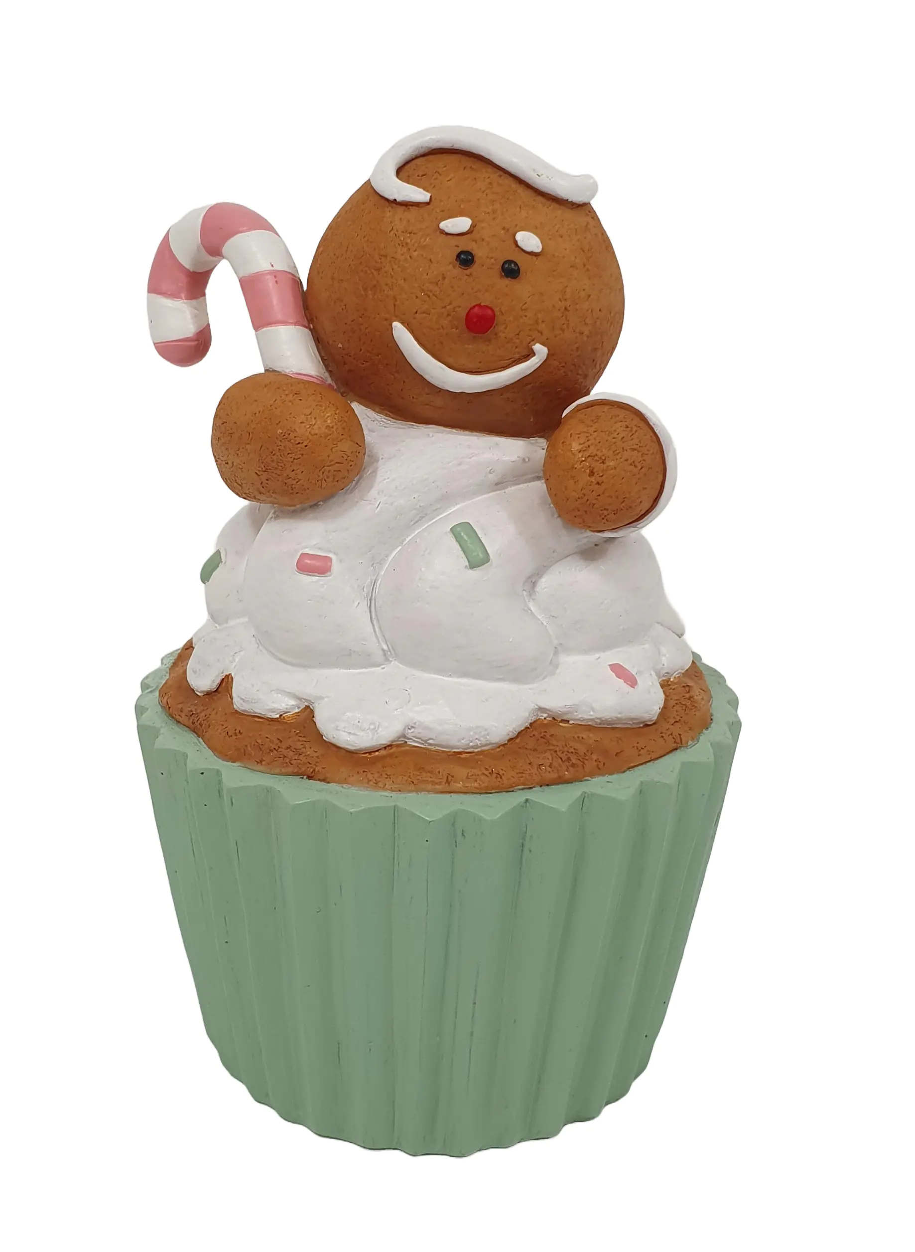 Figur Cupcakes 14,5 x 9,5 x 9,5 cm braun