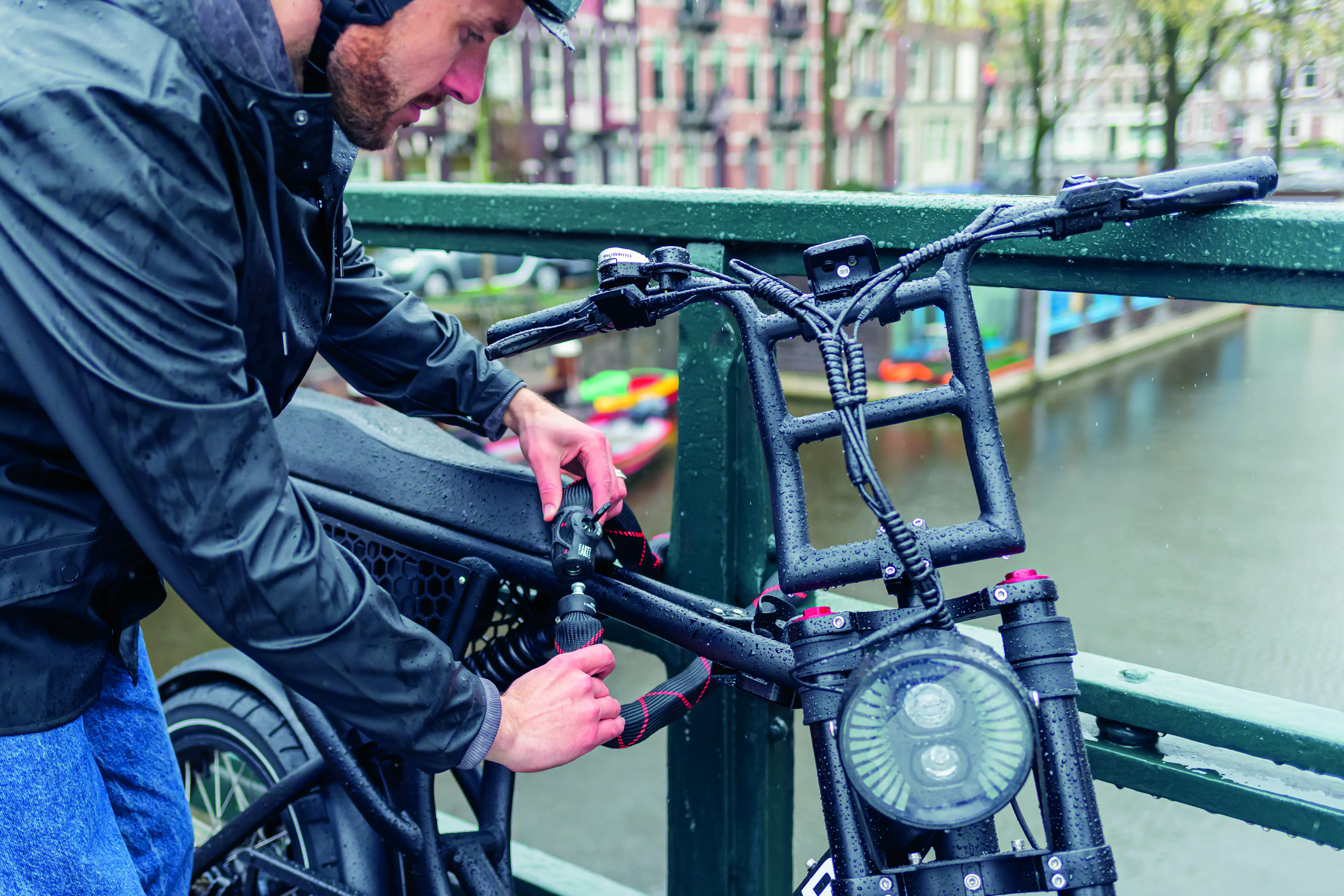 Abus Kettenschloss IVY Chain 9210/85 85 cm x Ø 10 mm schwarz