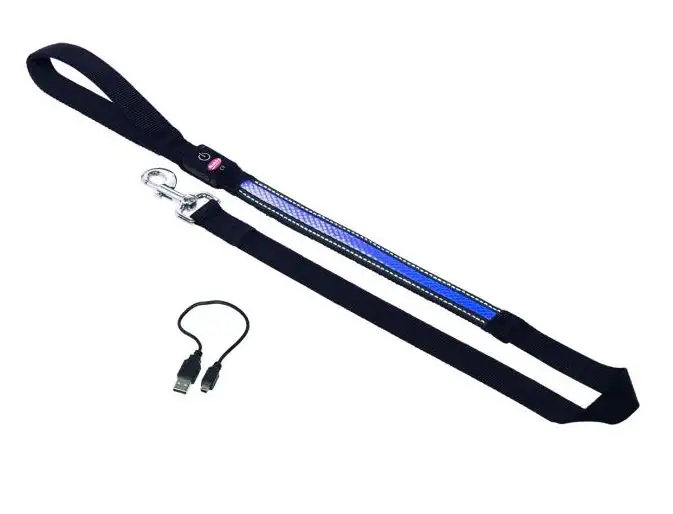 Nobby Leine Flash Mesh blau L 120 cm B 25 mm Nobby Leine Flash Mesh blau L 120 cm B 25 mm