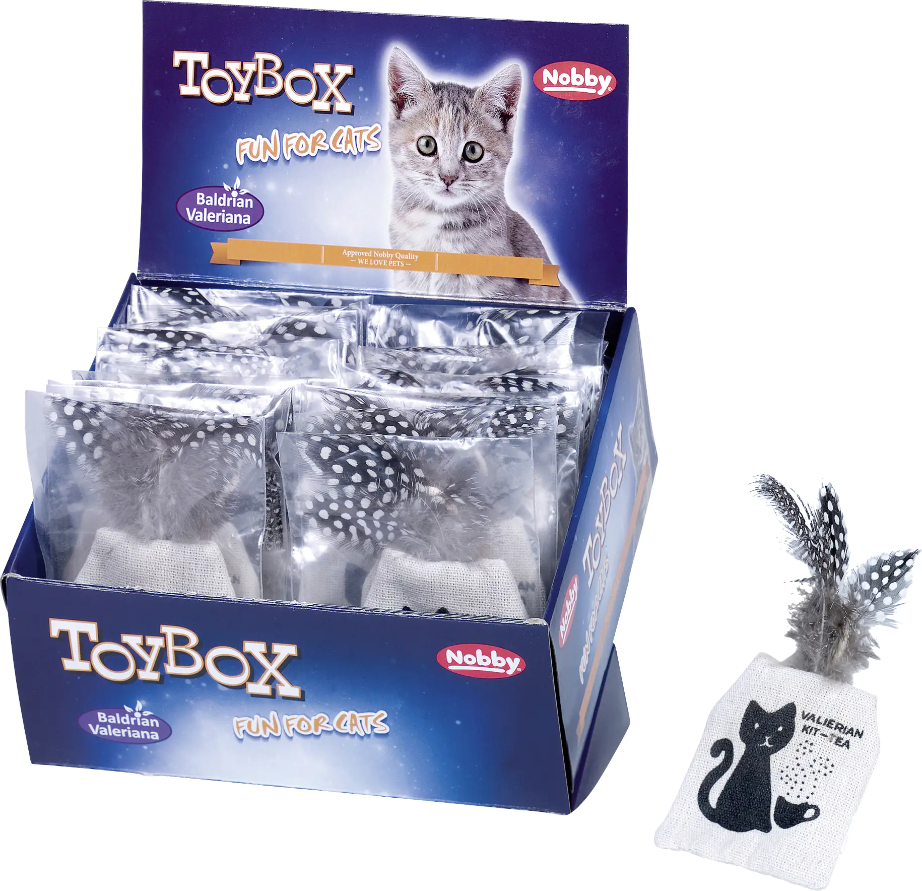 Nobby Baldrian Teebeutel 13-14 cm 13-14 cm