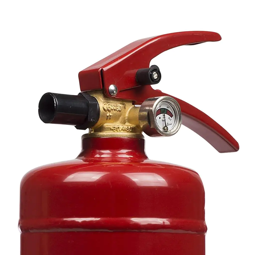 Smartwares Feuerlöscher BB2 2 kg - für ABC Brände, mit Halterung Manometer Smartwares Feuerlöscher BB2 2 kg - für ABC Brände, mit Halterung Manometer