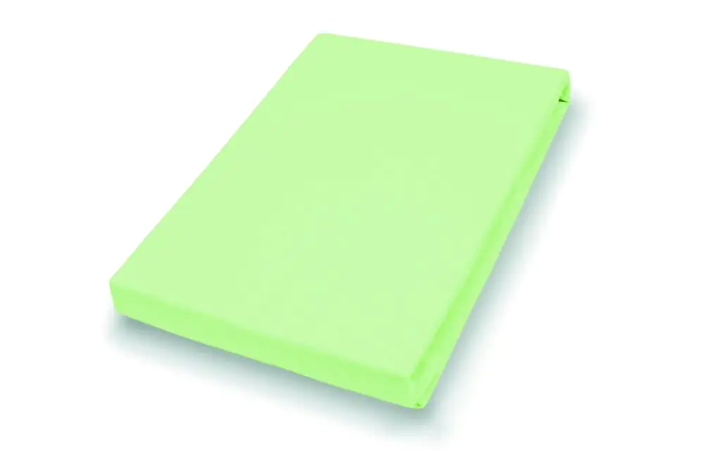 Vario Jersey-Spannbetttuch limone, 100 x 200 cm